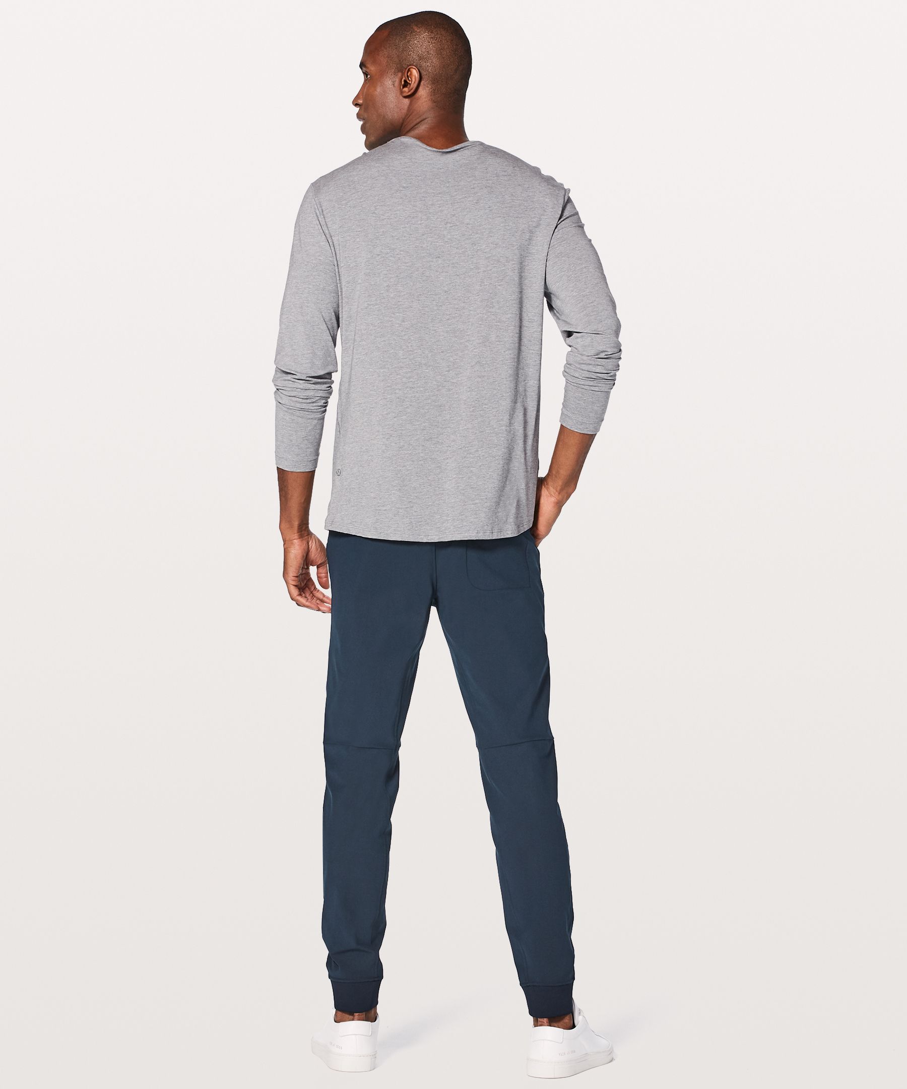Lululemon Joggebukser Herre Marineblå | 12935-EFTR