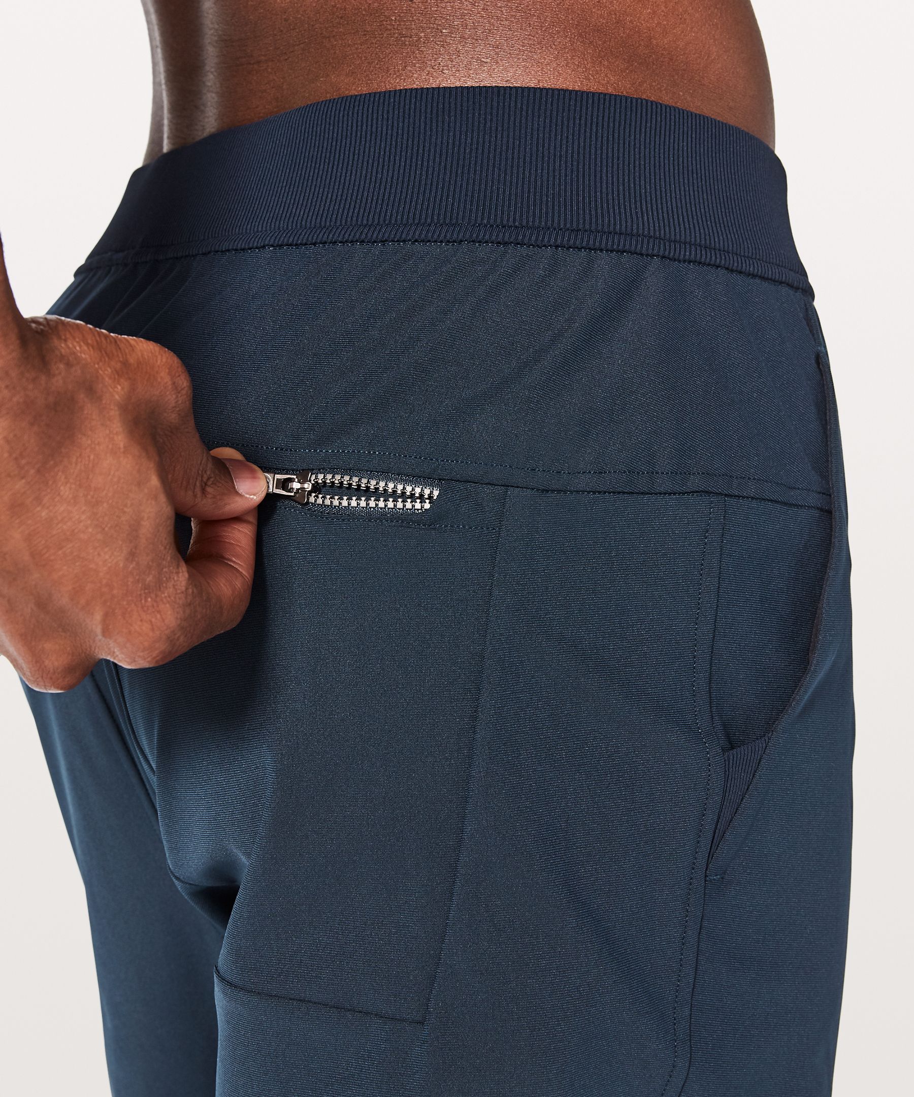 Lululemon Joggebukser Herre Marineblå | 12935-EFTR