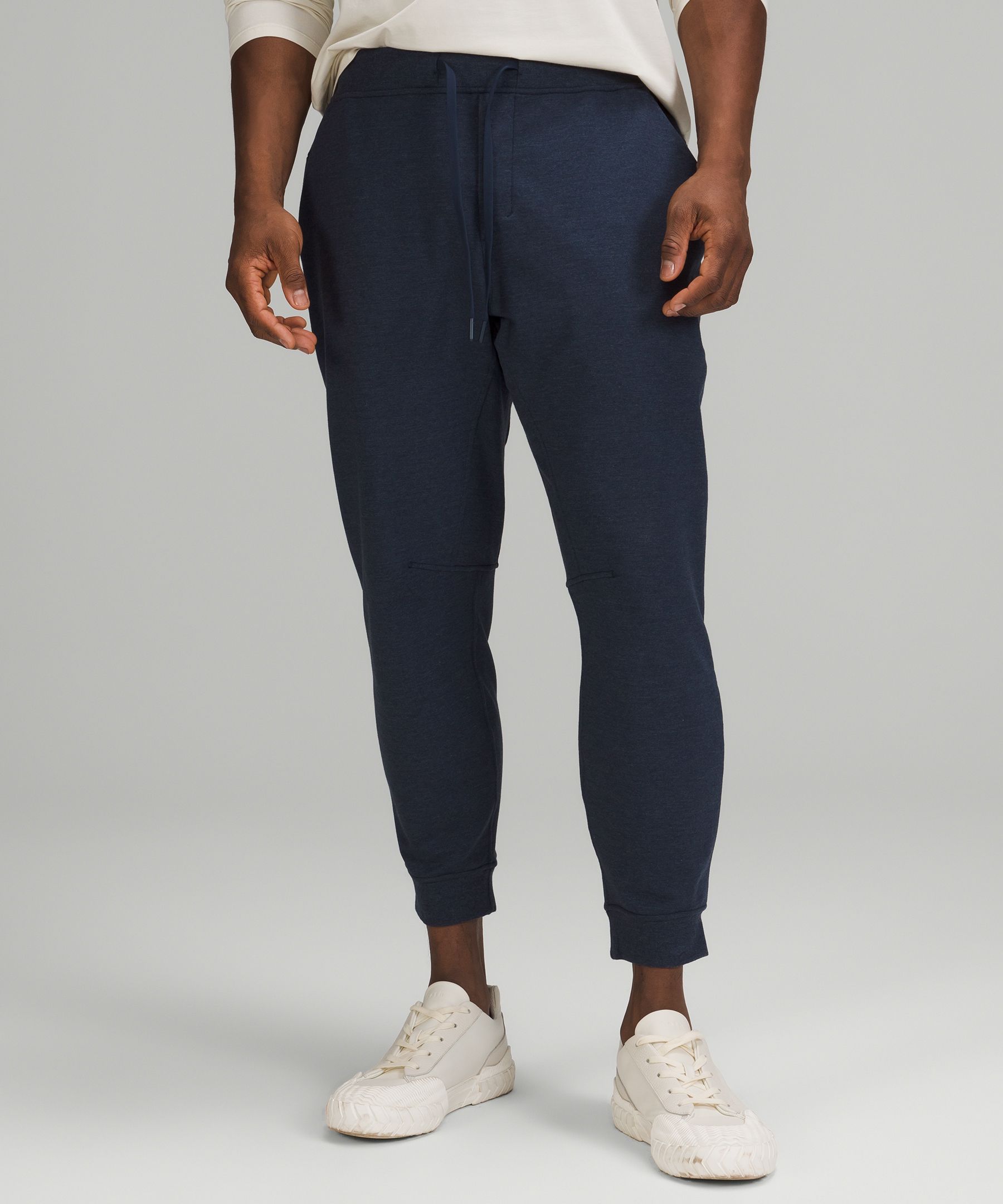 Lululemon Joggebukser Herre Marineblå | 26154-ZYFJ