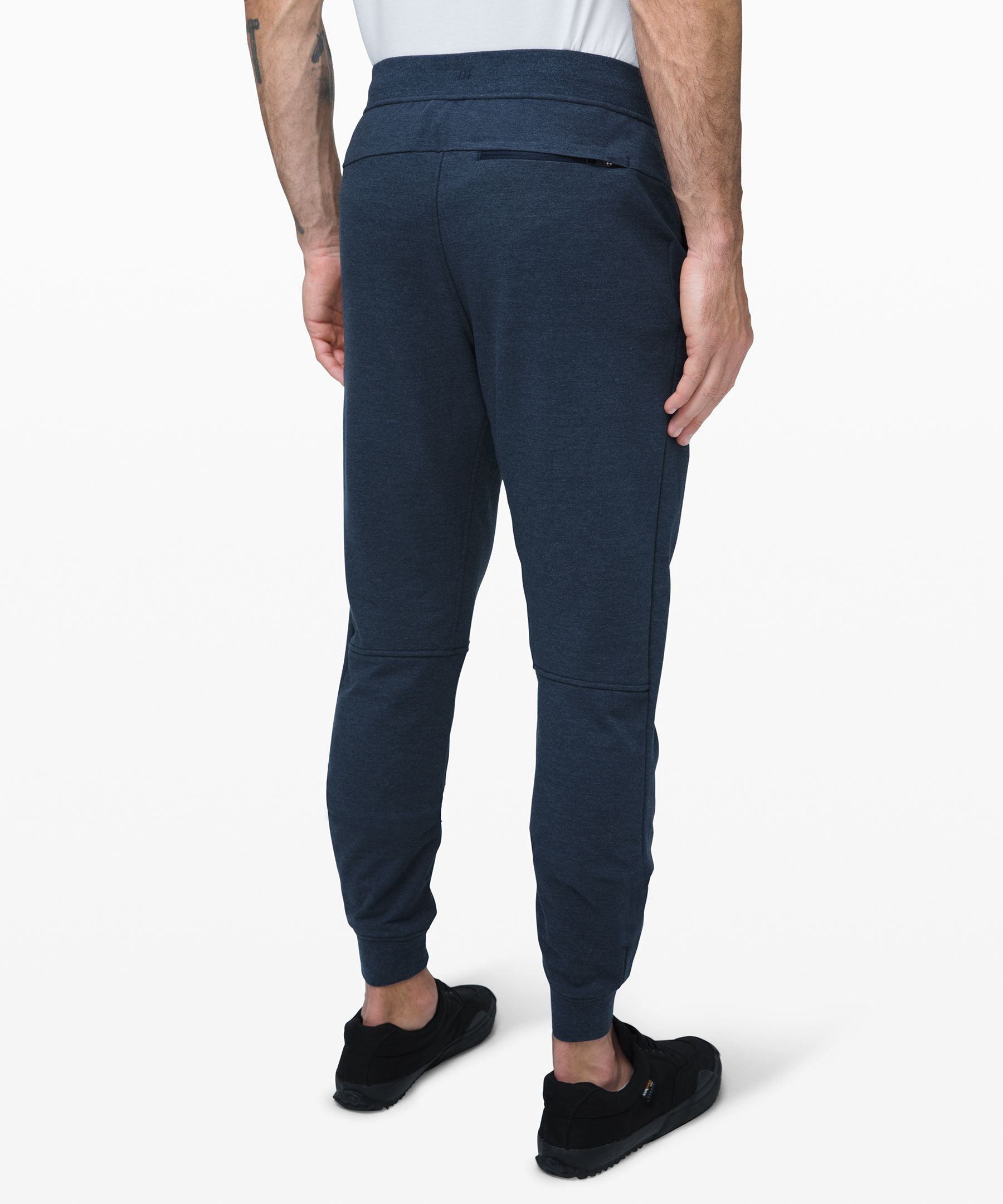 Lululemon Joggebukser Herre Marineblå | 53691-HFGD