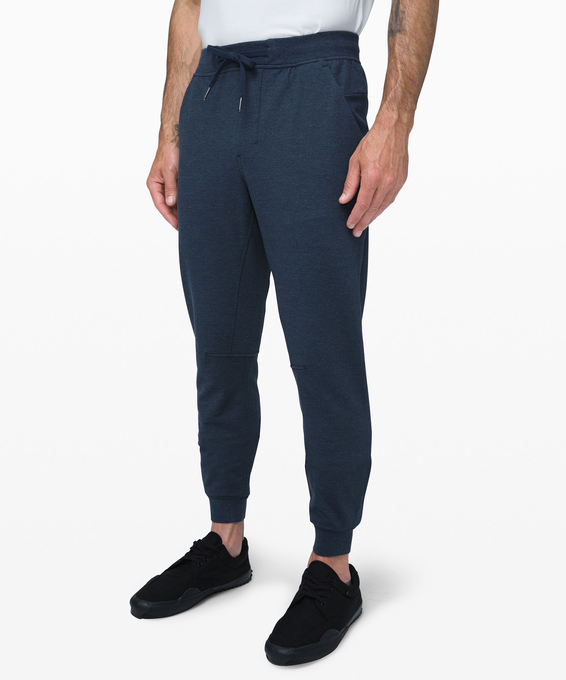 Lululemon Joggebukser Herre Marineblå | 53691-HFGD