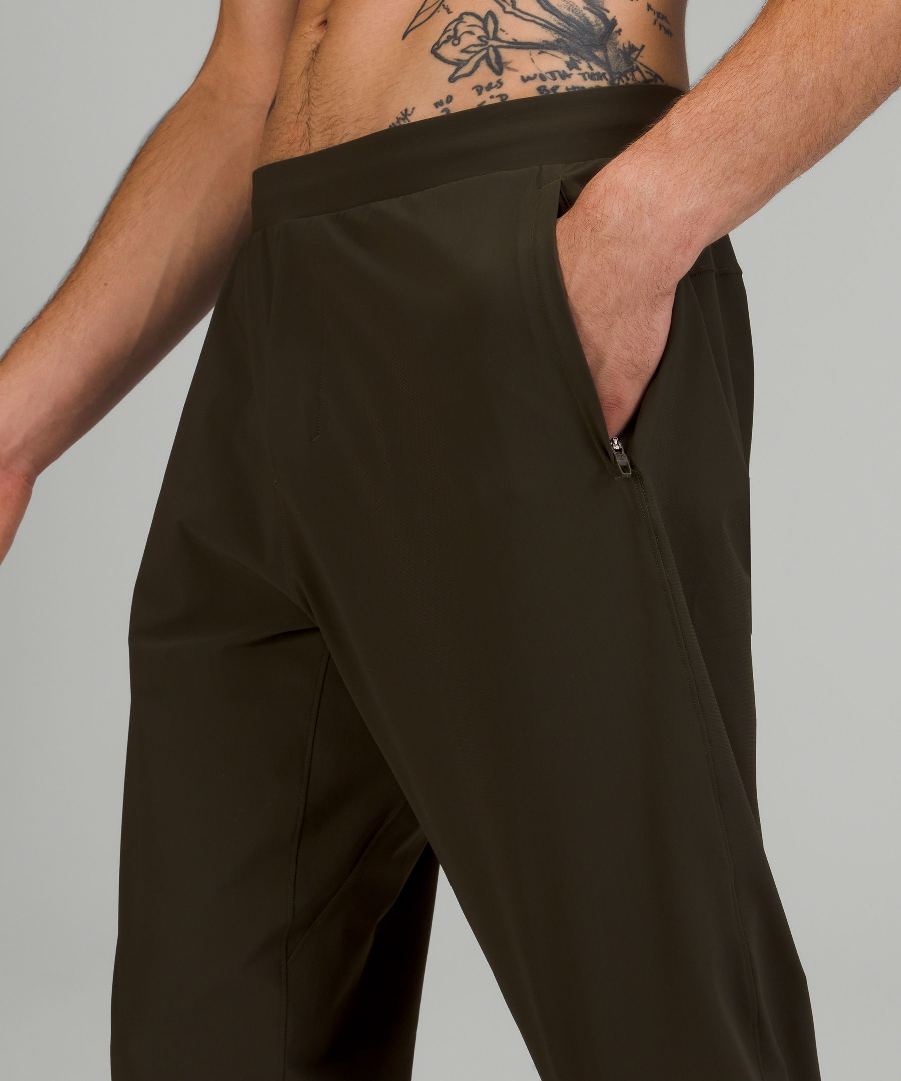 Lululemon Joggebukser Herre Mørke Olivengrønne | 84970-ZHOT