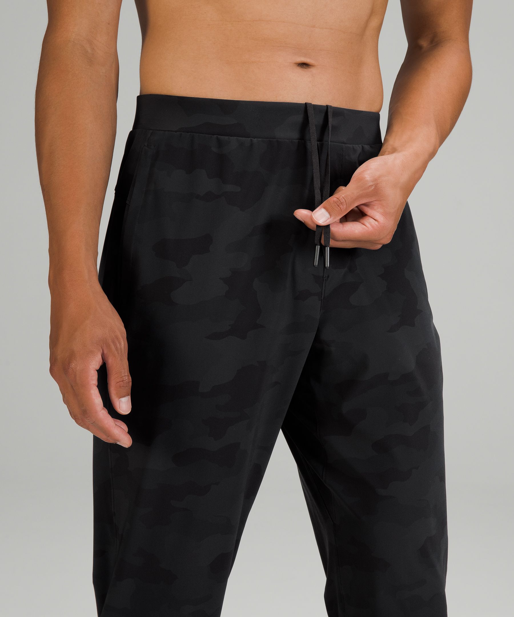 Lululemon Joggebukser Herre Svarte | 15702-RIMJ