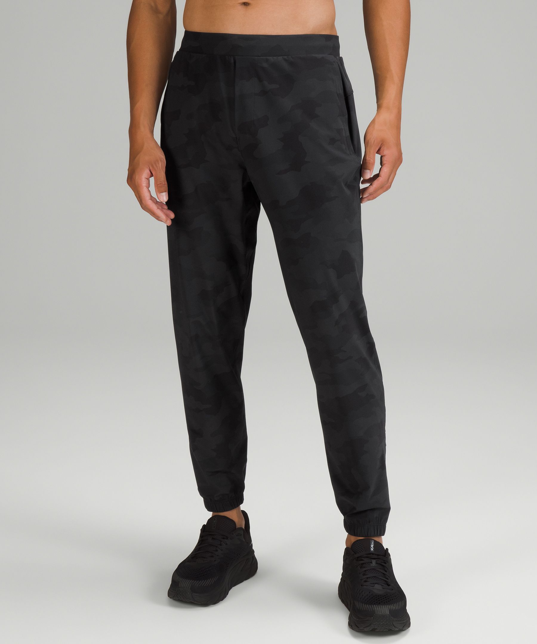 Lululemon Joggebukser Herre Svarte | 15702-RIMJ