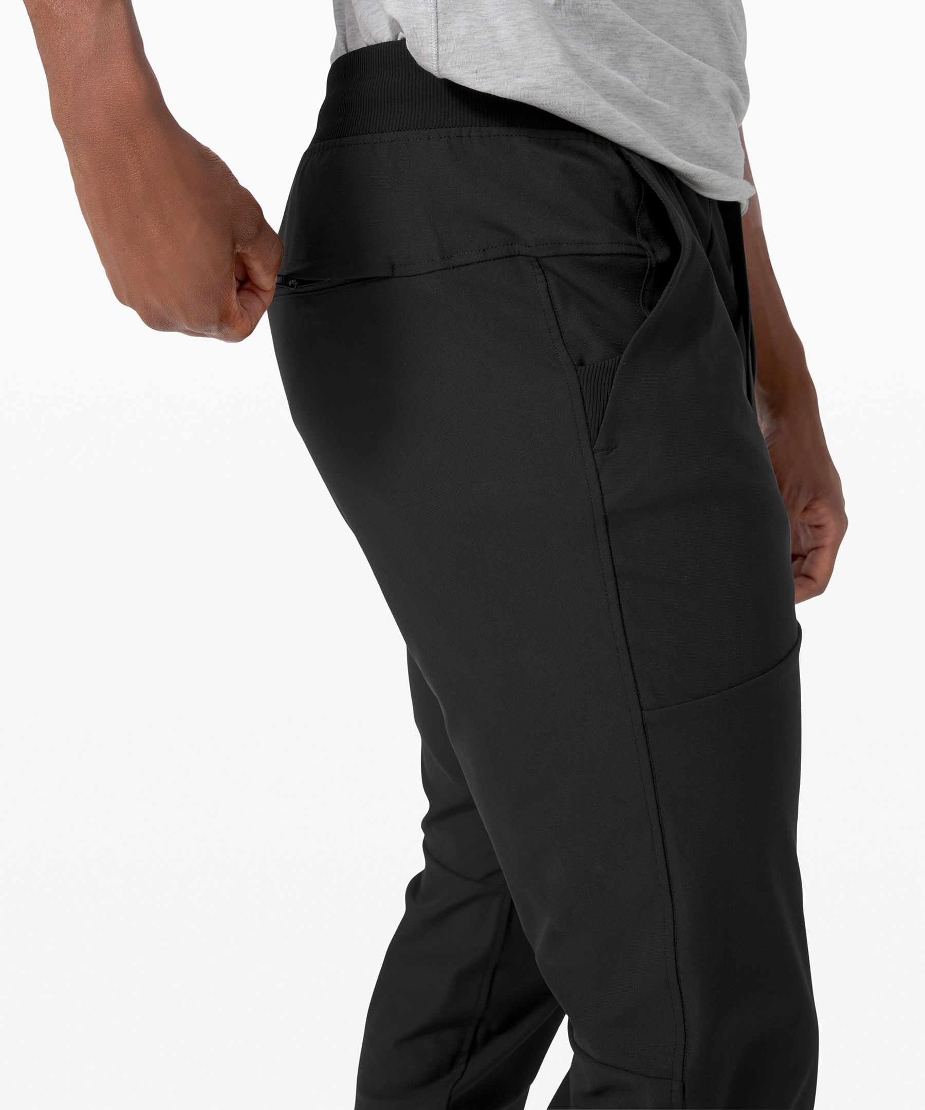 Lululemon Joggebukser Herre Svarte | 35921-AUKE