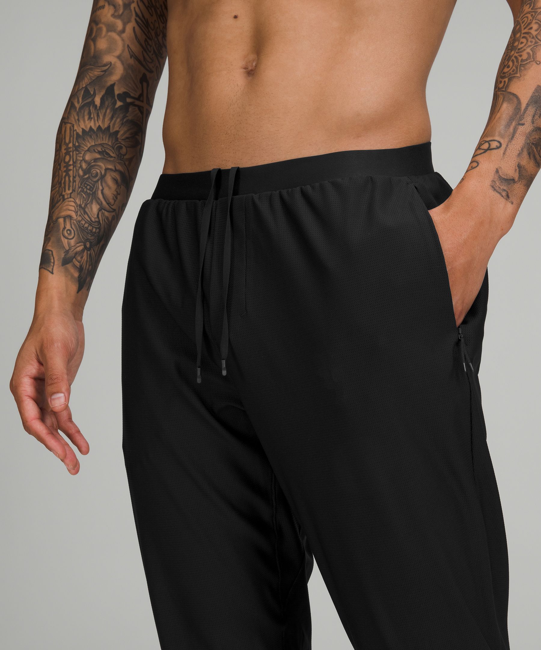 Lululemon Joggebukser Herre Svarte | 45813-RPZJ