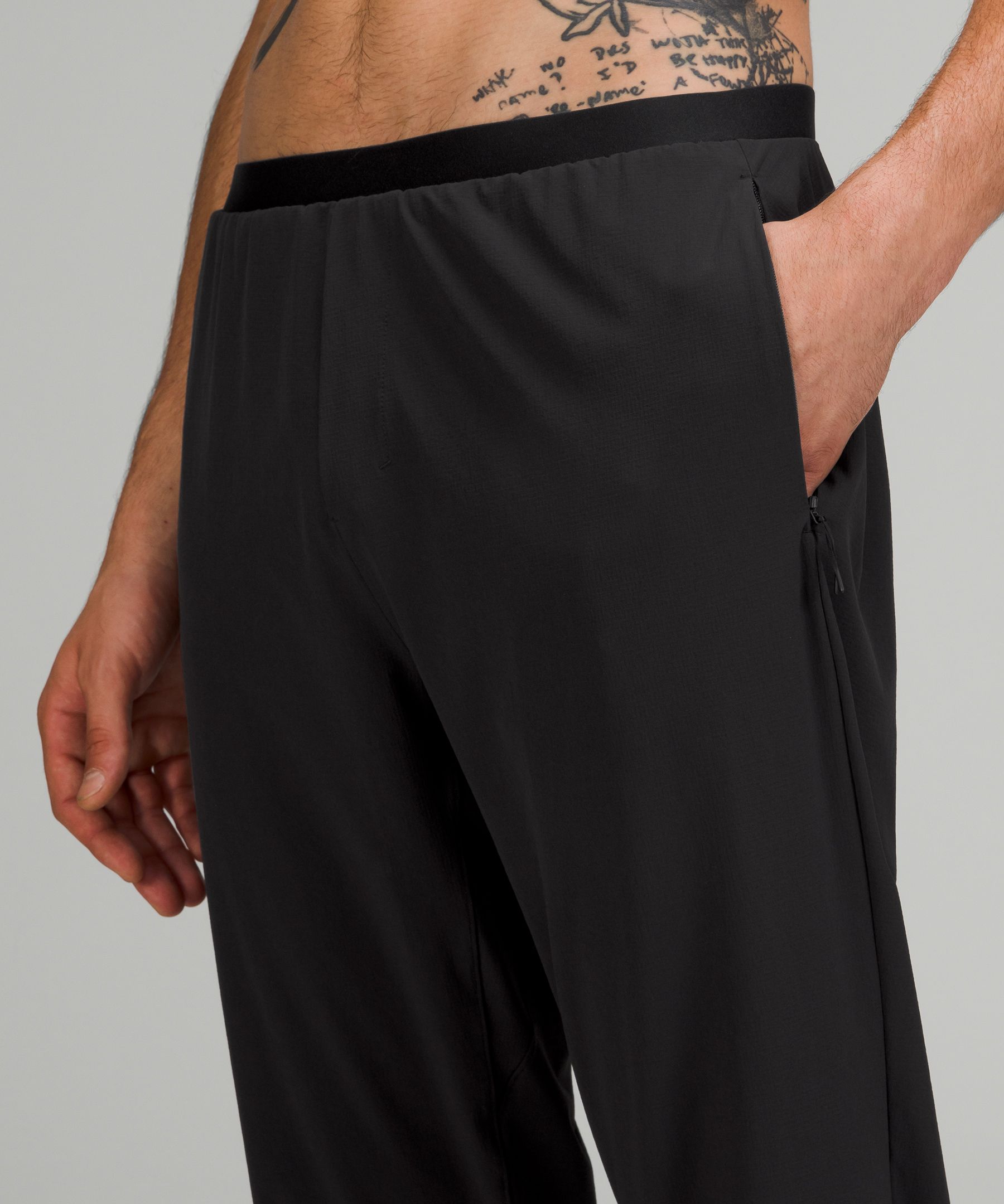 Lululemon Joggebukser Herre Svarte | 48279-BFHE