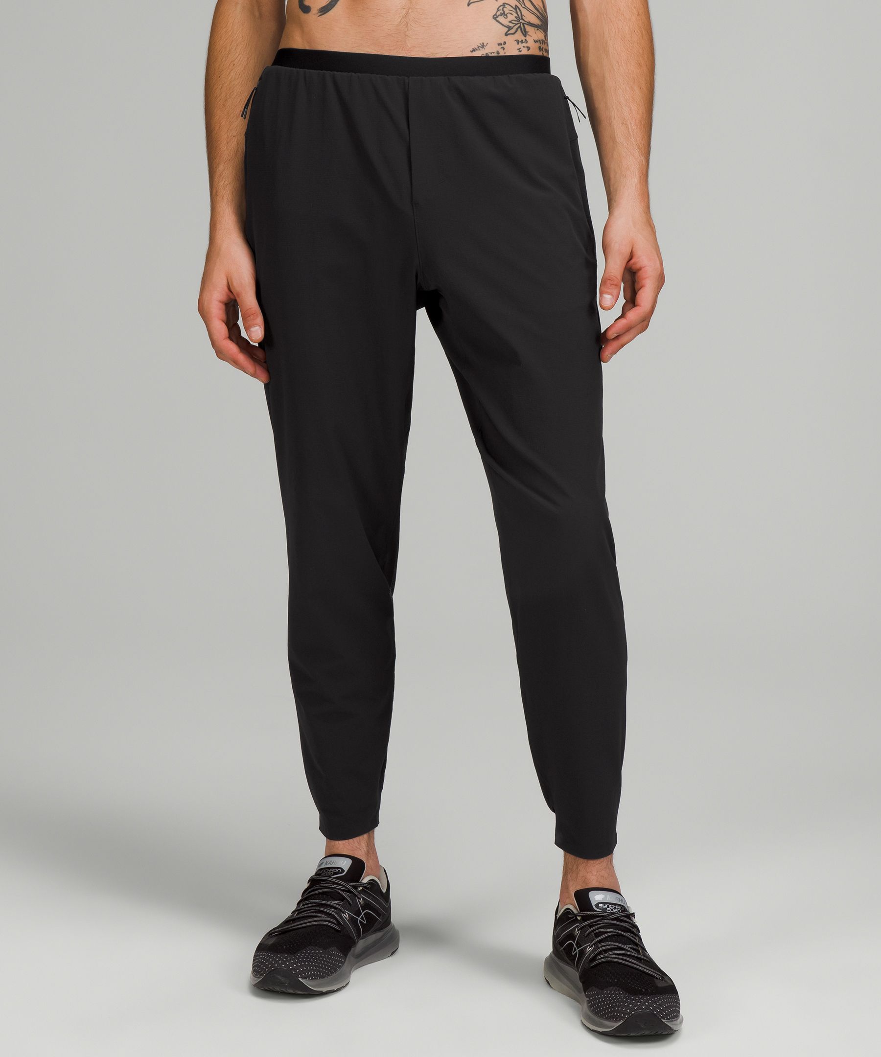 Lululemon Joggebukser Herre Svarte | 48279-BFHE