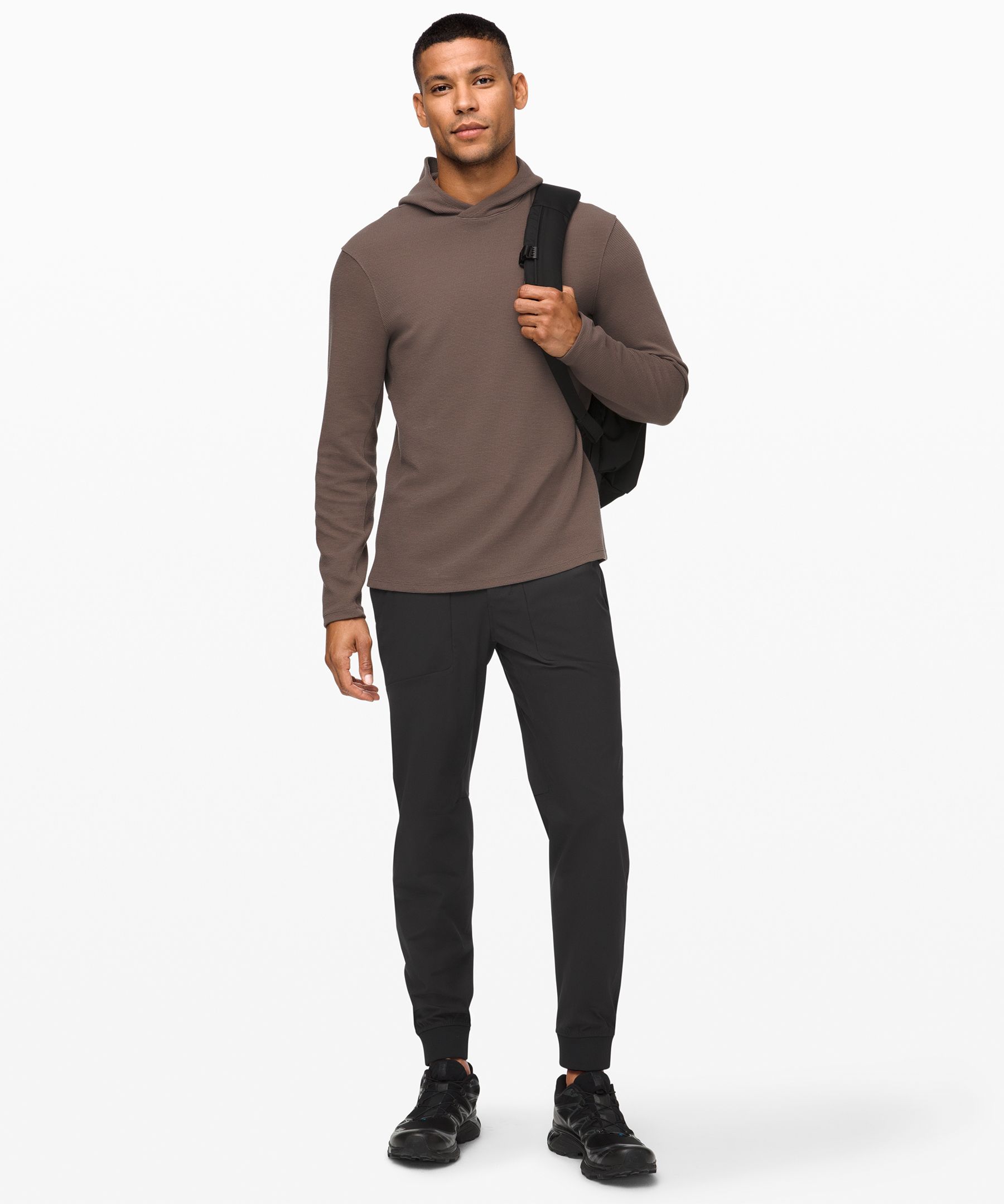Lululemon Joggebukser Herre Svarte | 68413-CGJH