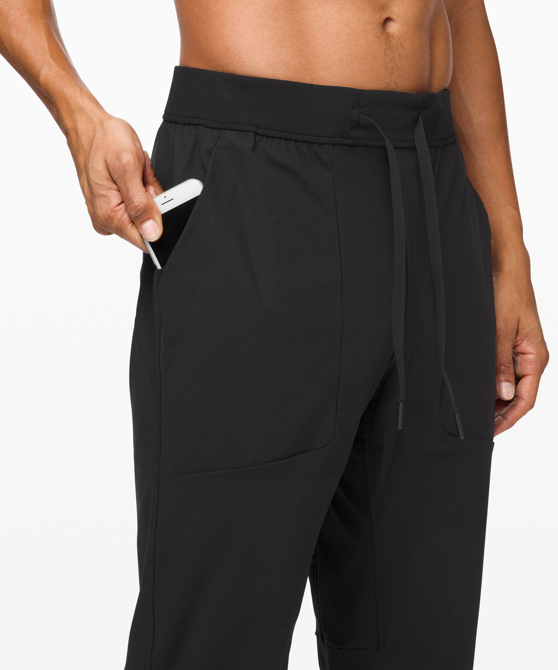 Lululemon Joggebukser Herre Svarte | 68413-CGJH