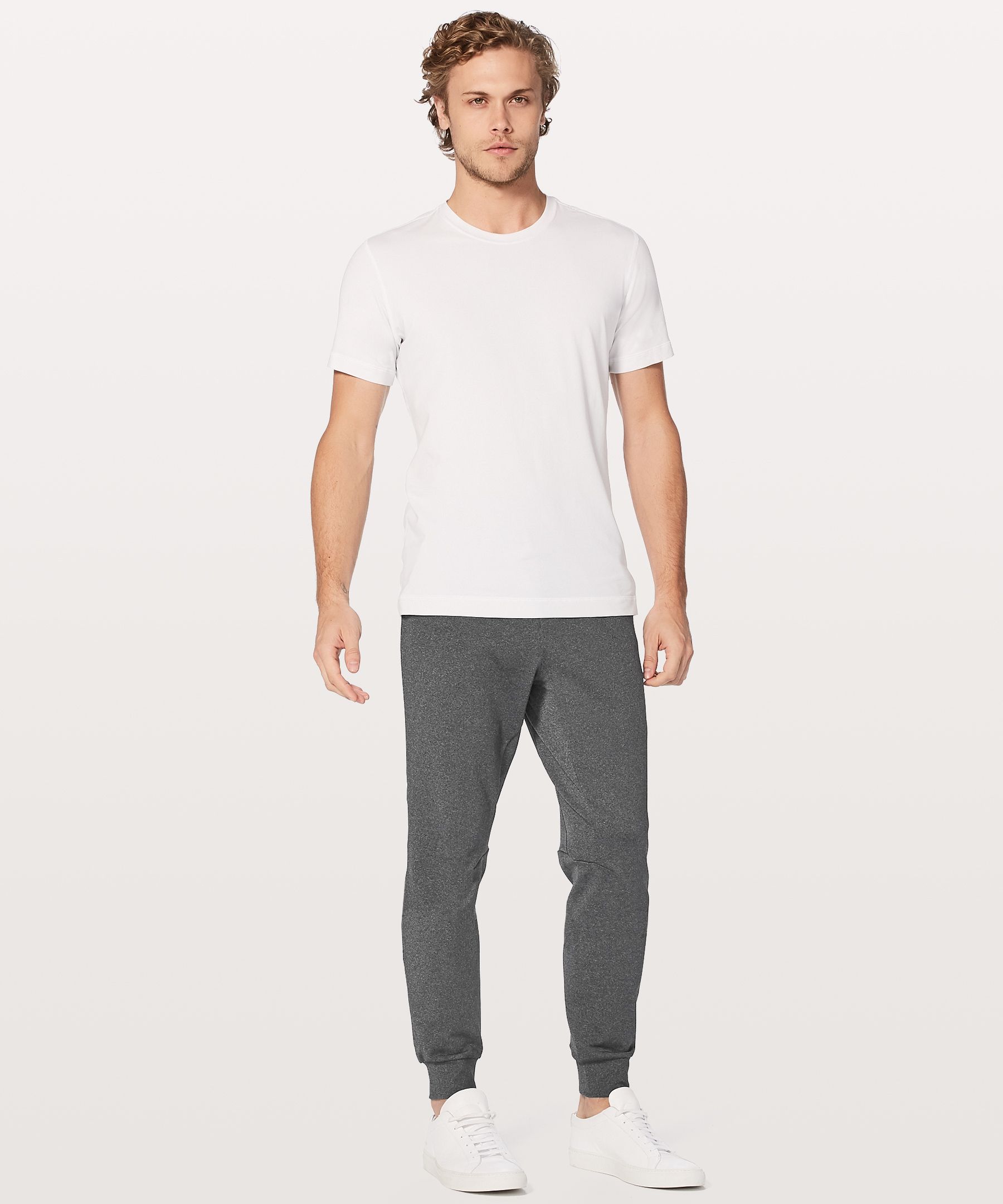 Lululemon Joggebukser Herre Svarte | 72394-OFRK