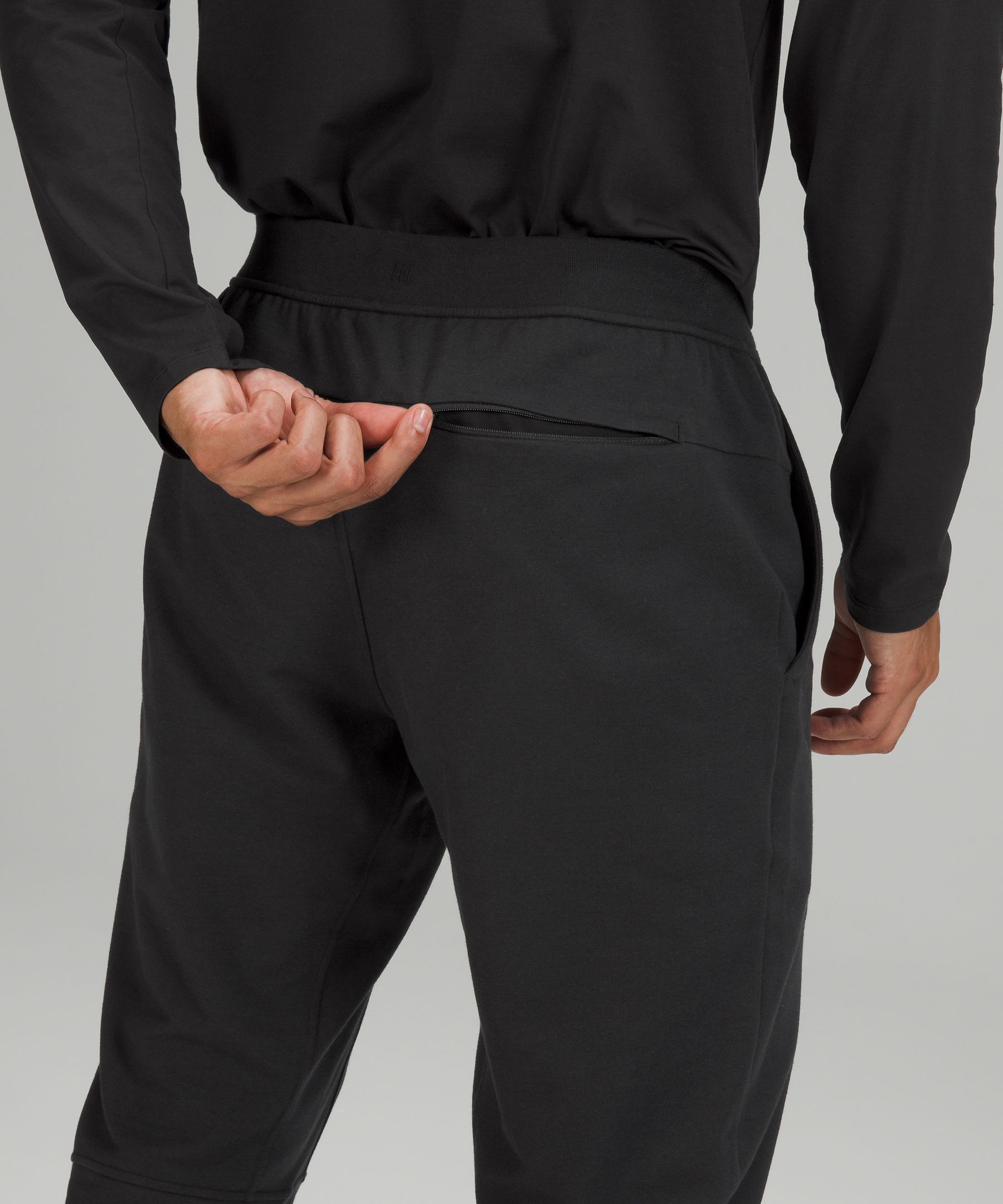 Lululemon Joggebukser Herre Svarte | 86349-OCHS