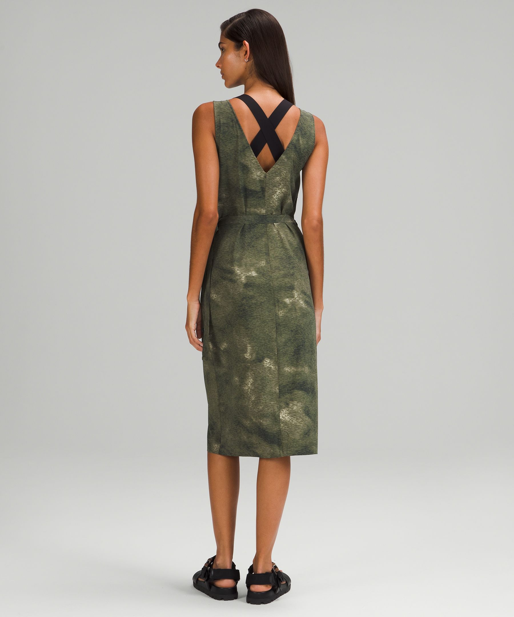 Lululemon Kjoler Dame Lyse Olivengrønne | 48926-XDIS
