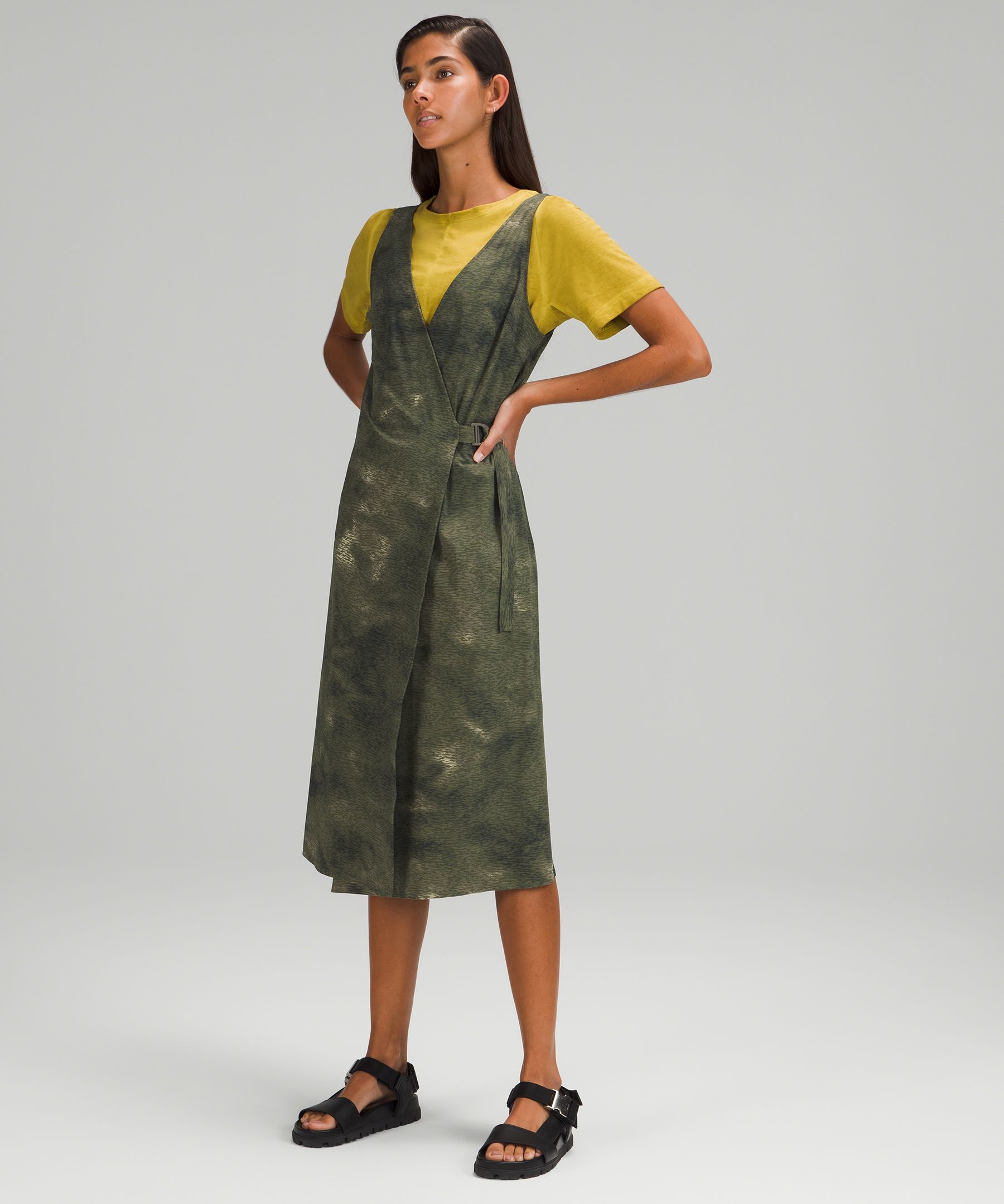 Lululemon Kjoler Dame Lyse Olivengrønne | 48926-XDIS