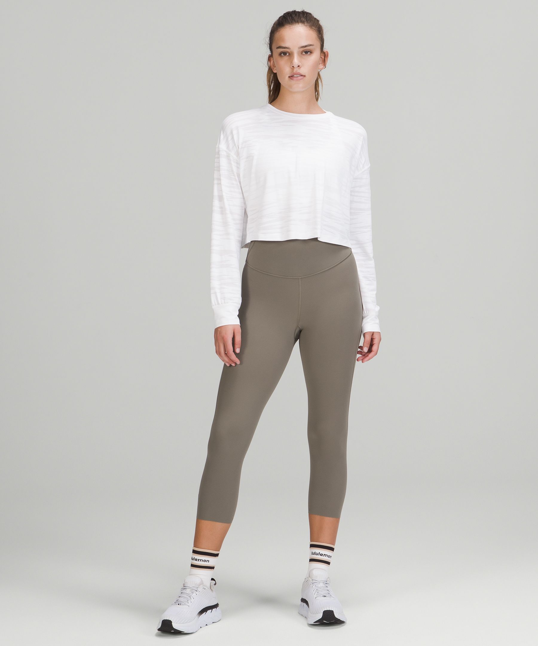 Lululemon Leggings Dame Beige | 50278-HRLK