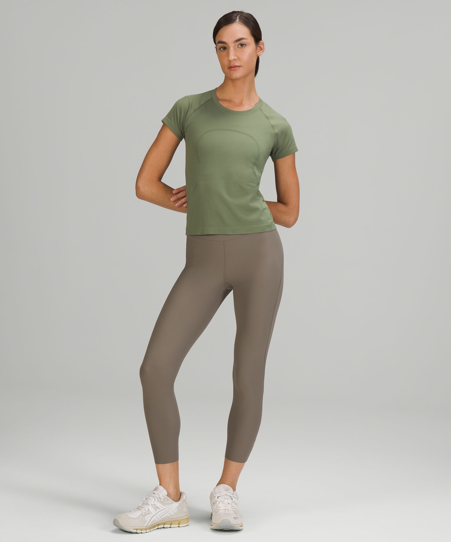 Lululemon Leggings Dame Beige | 83247-KGUR