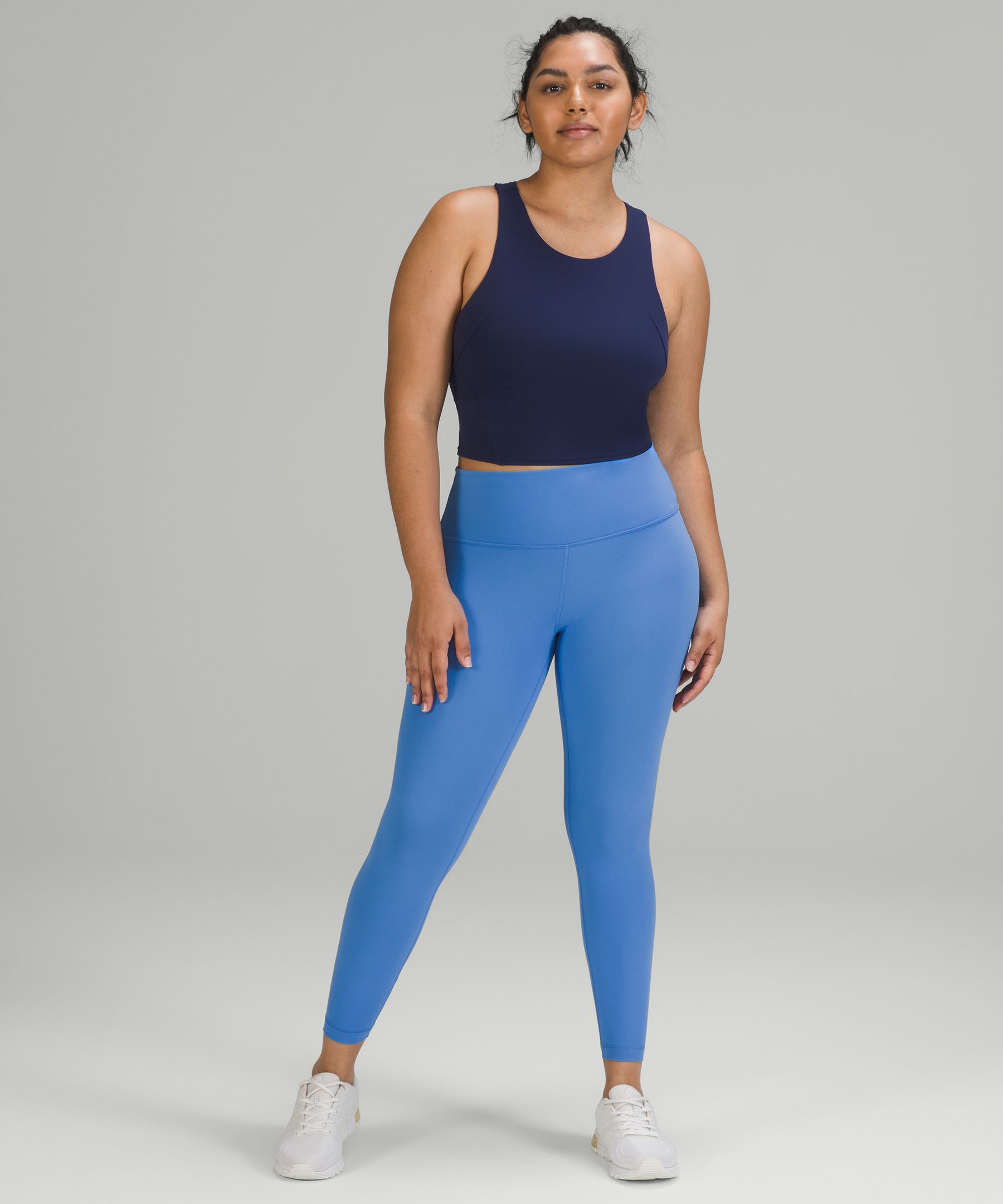 Lululemon Leggings Dame Blå | 12074-QNCT