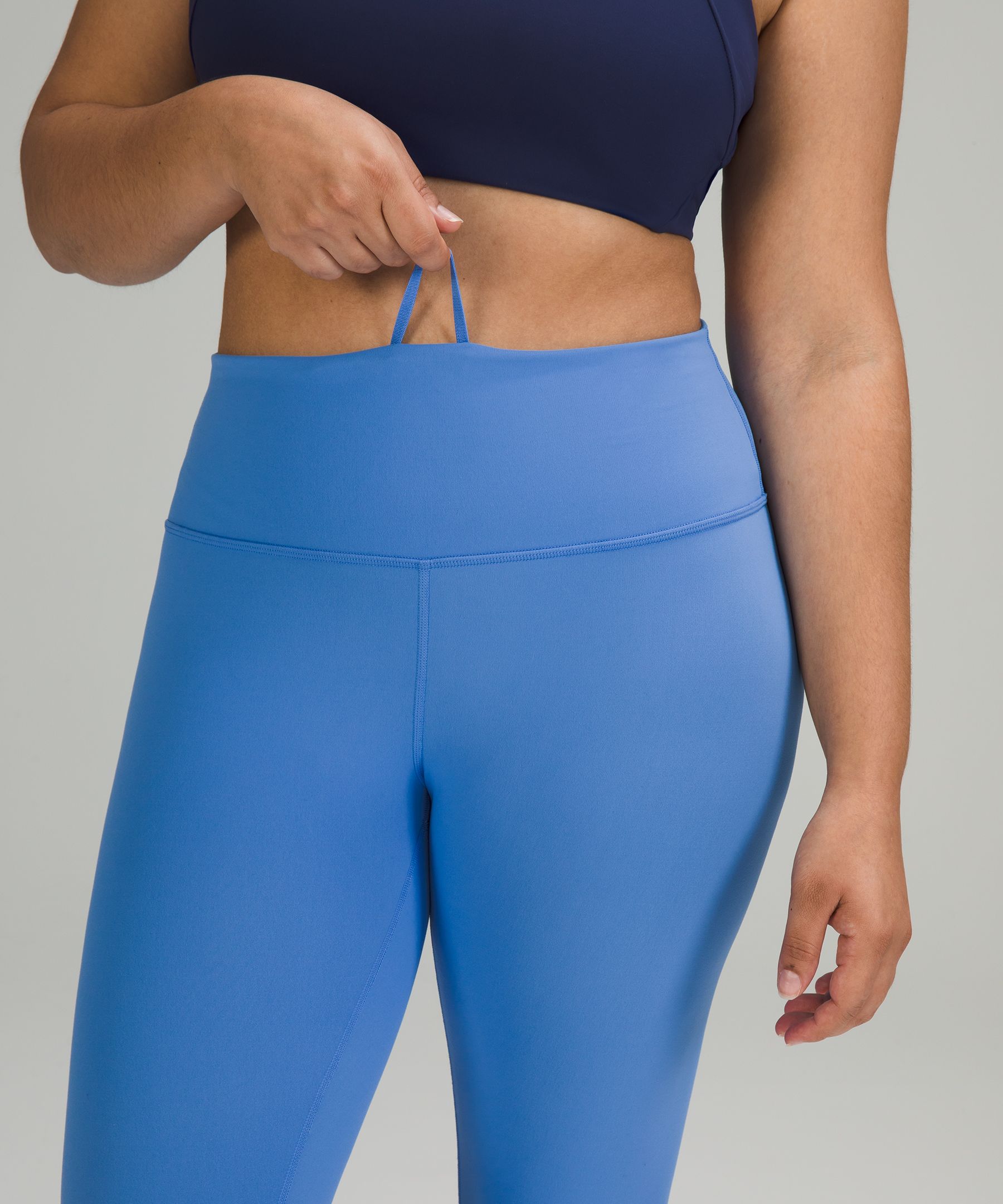 Lululemon Leggings Dame Blå | 12074-QNCT
