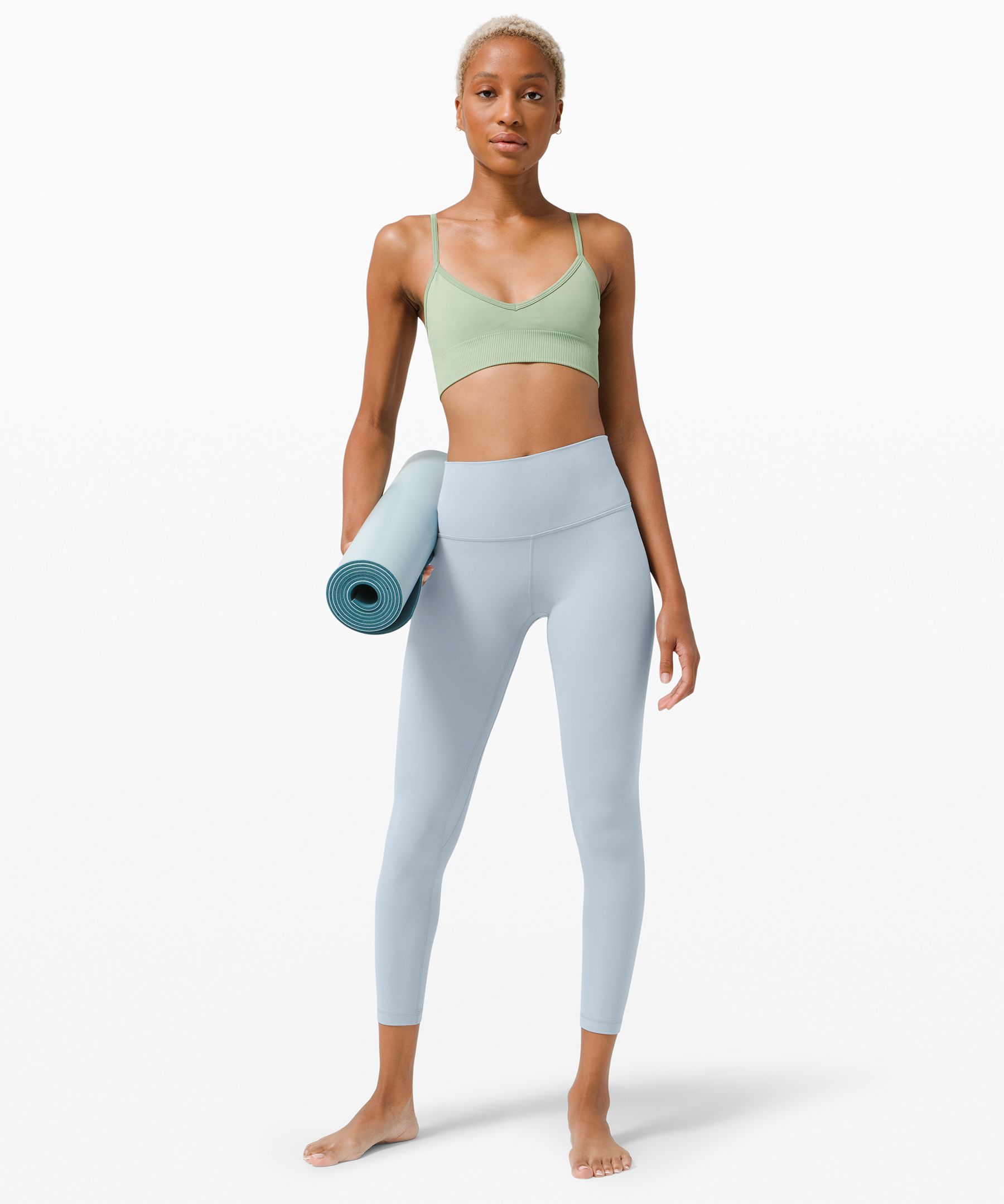 Lululemon Leggings Dame Blå | 28137-LFUD
