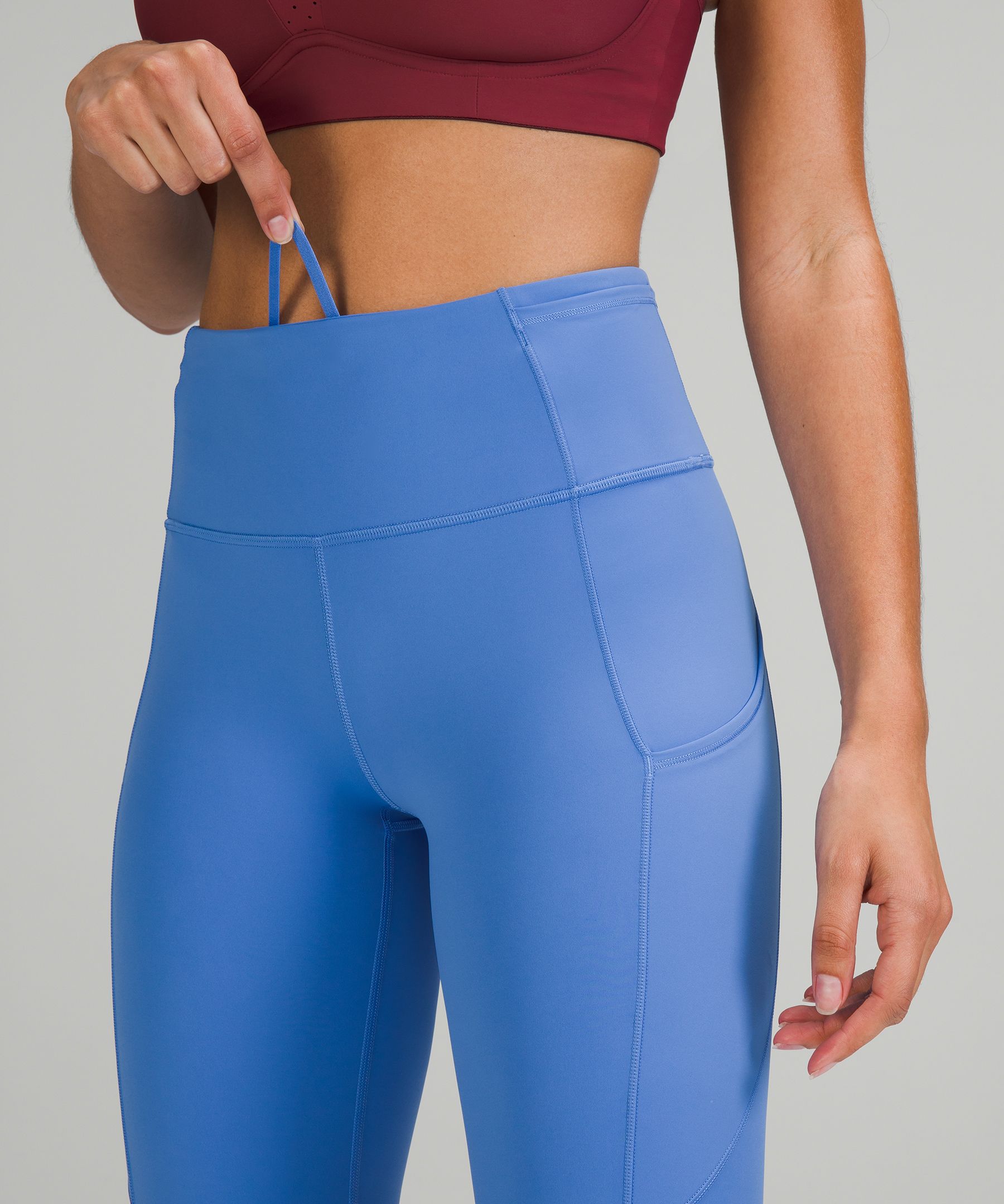 Lululemon Leggings Dame Blå | 31856-ZBUC