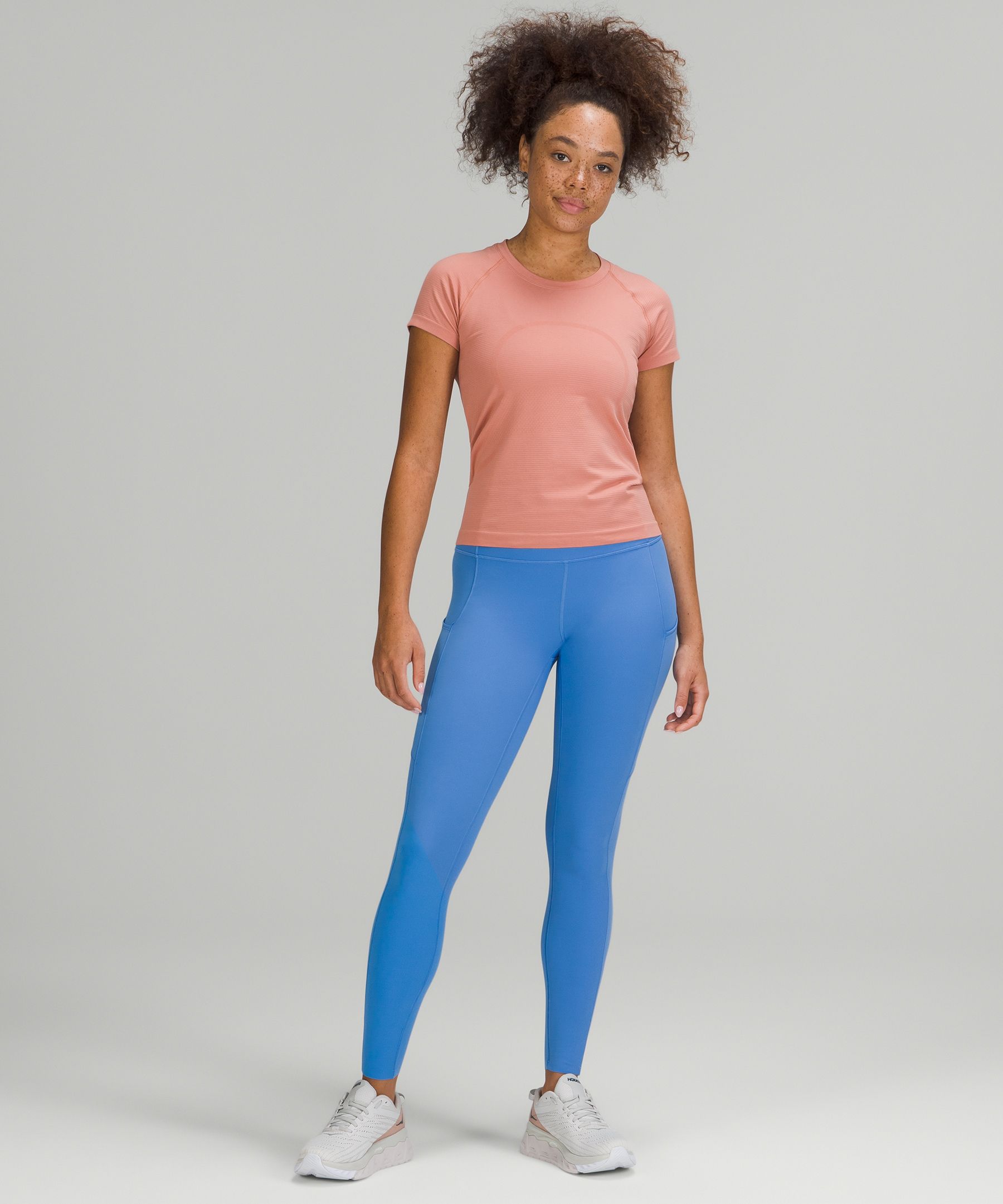 Lululemon Leggings Dame Blå | 45397-IPEA