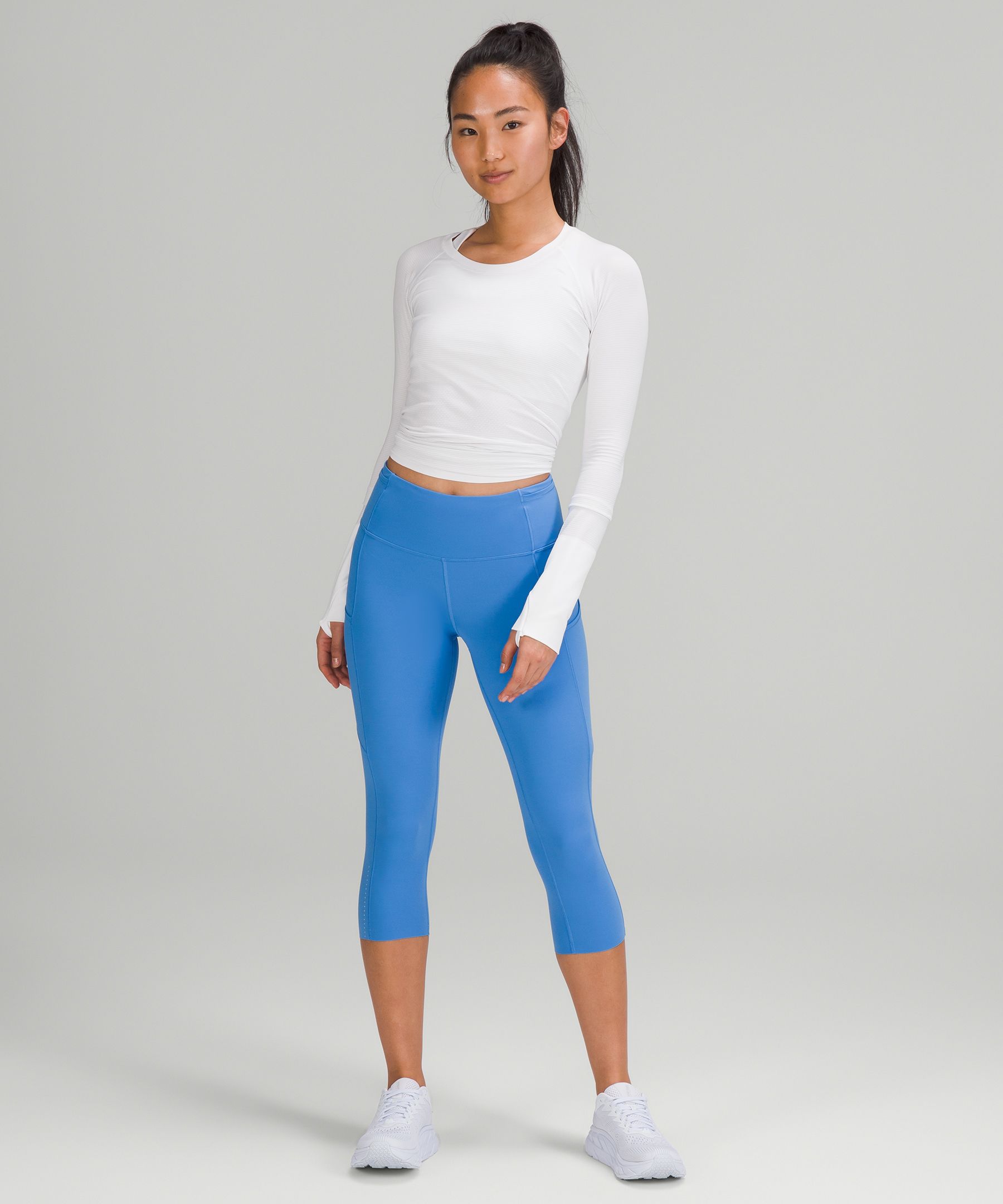 Lululemon Leggings Dame Blå | 54827-OUCN