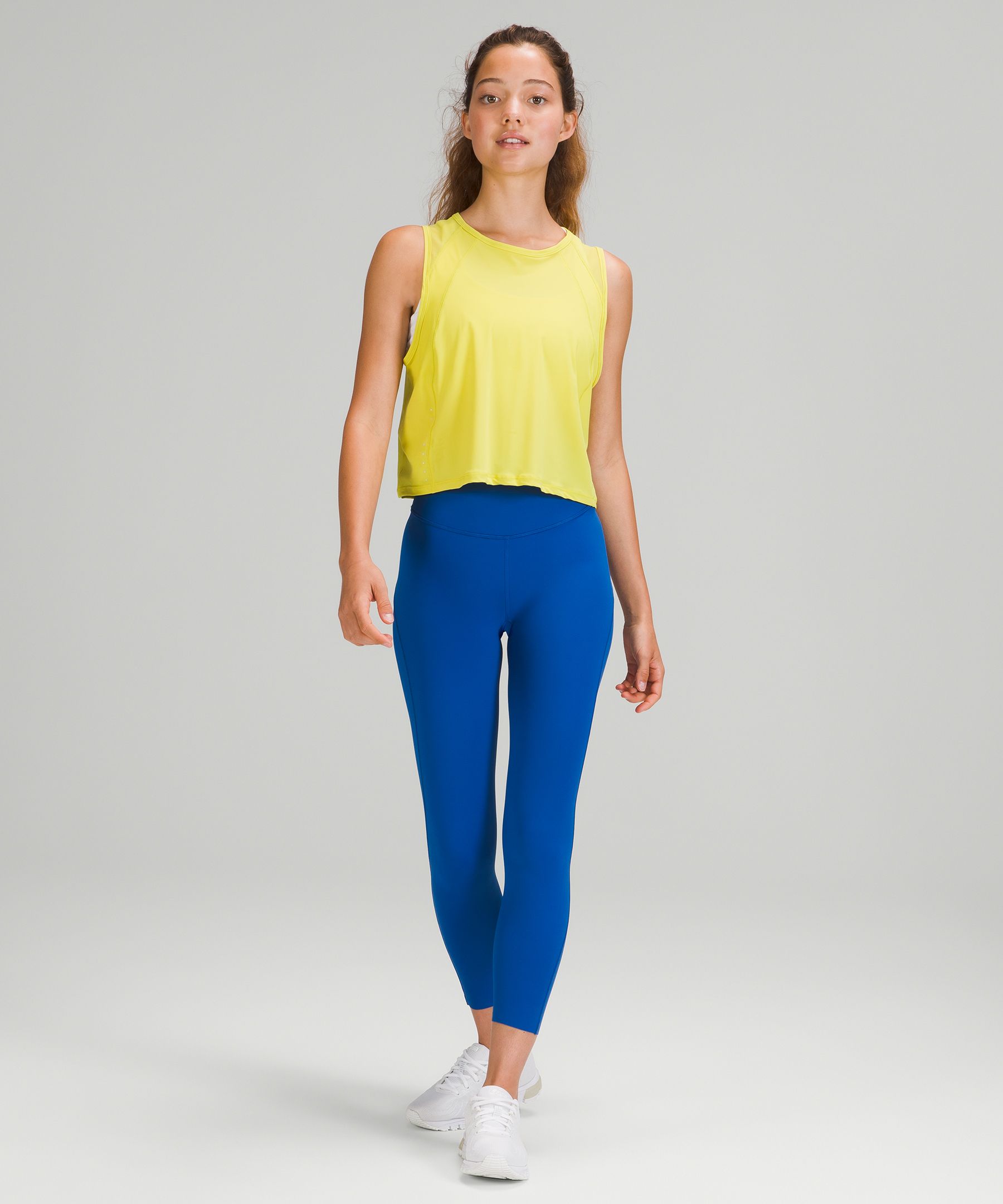 Lululemon Leggings Dame Blå | 67415-DBVY