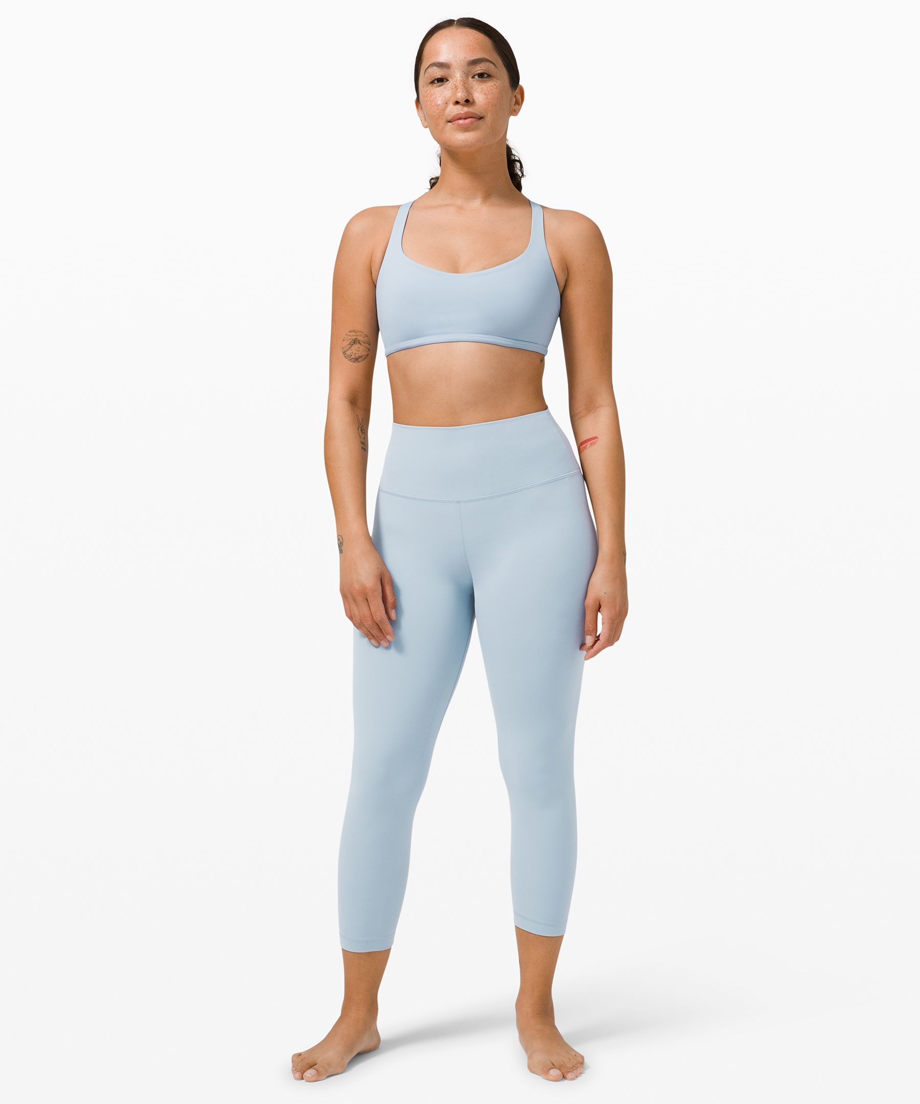 Lululemon Leggings Dame Blå | 96428-AOKS