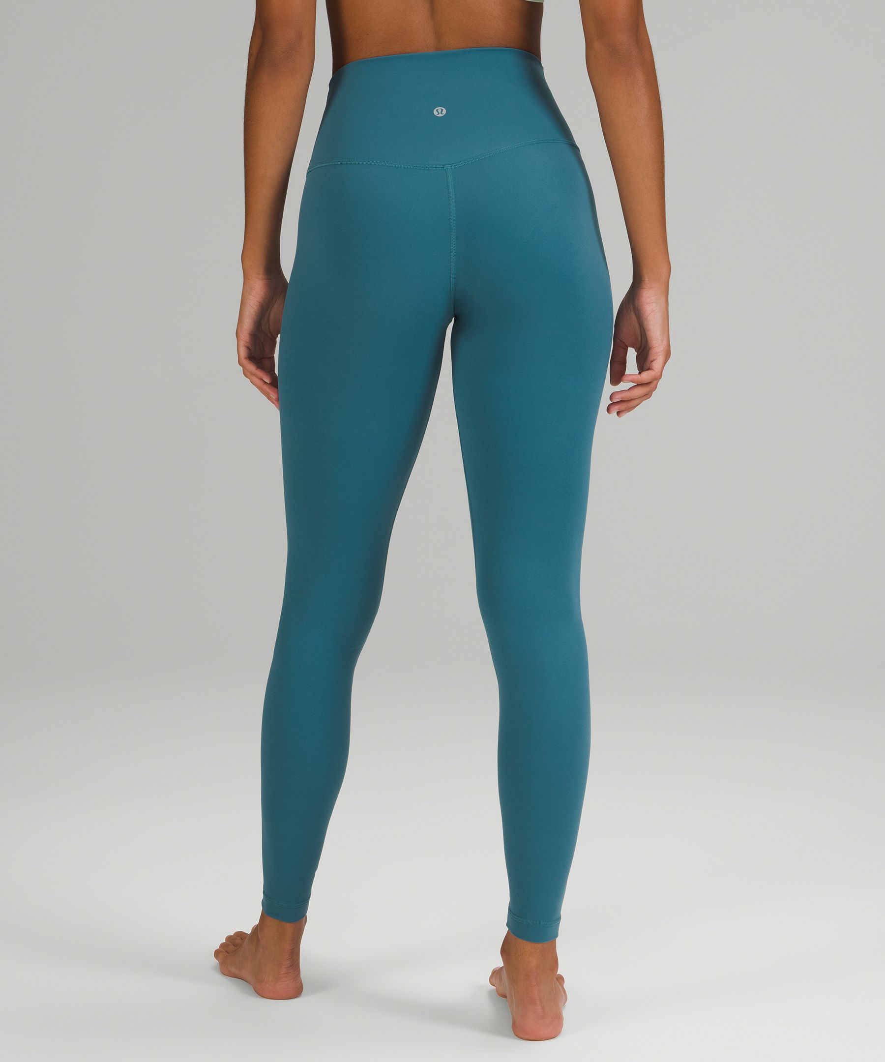 Lululemon Leggings Dame Blå | 98764-ZHTL