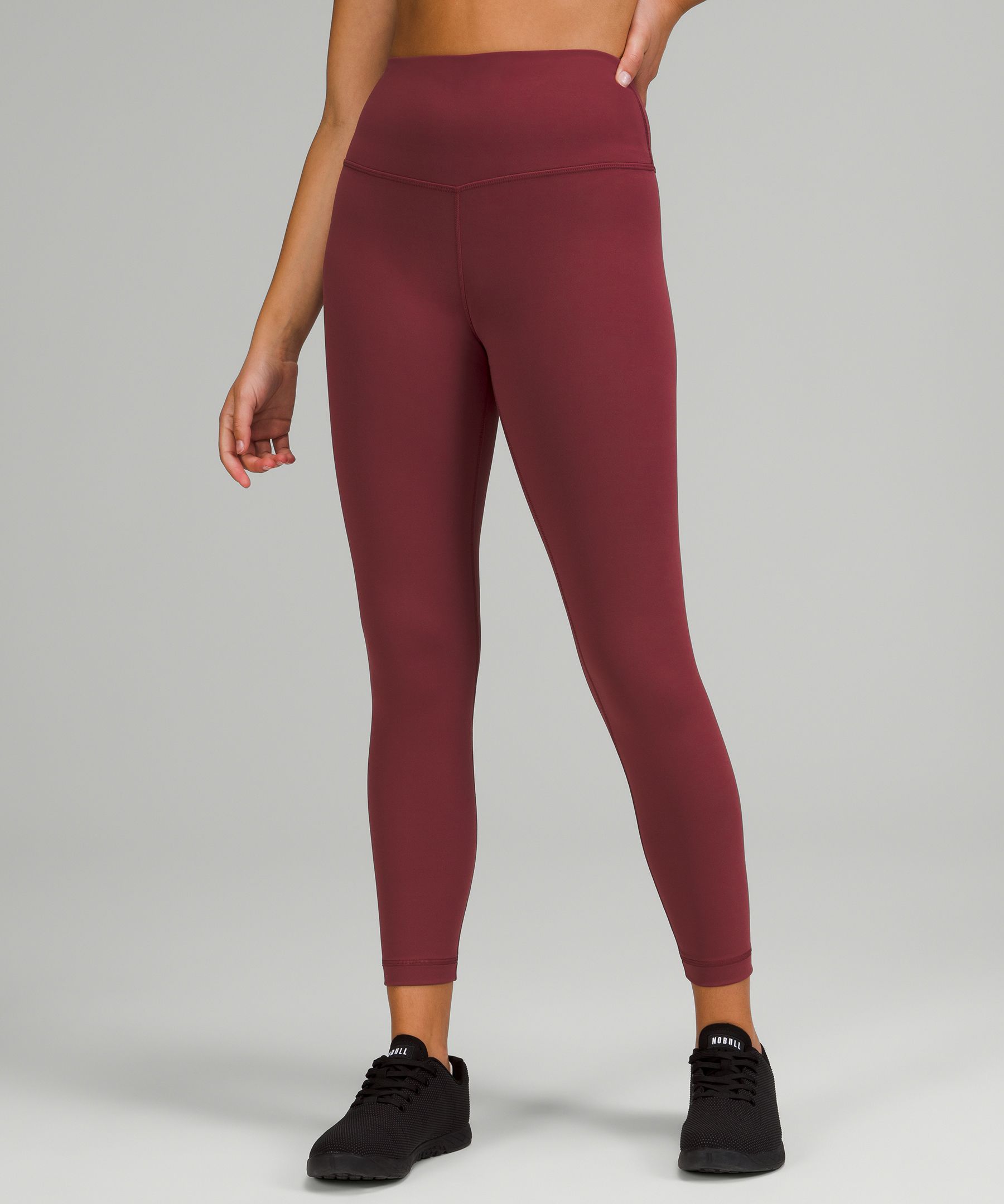 Lululemon Leggings Dame Burgunder | 18762-BYLZ