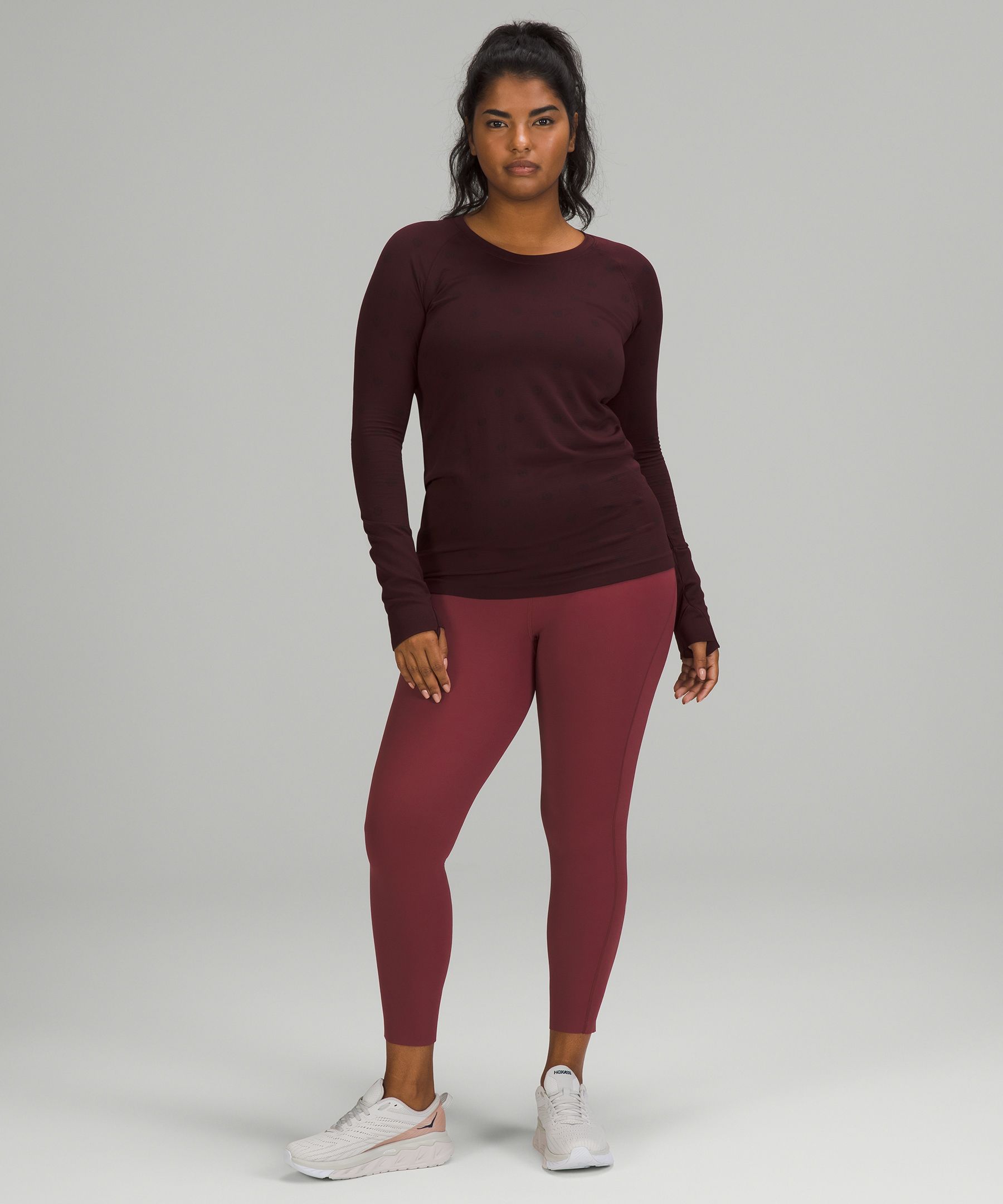 Lululemon Leggings Dame Burgunder | 23194-YKEB