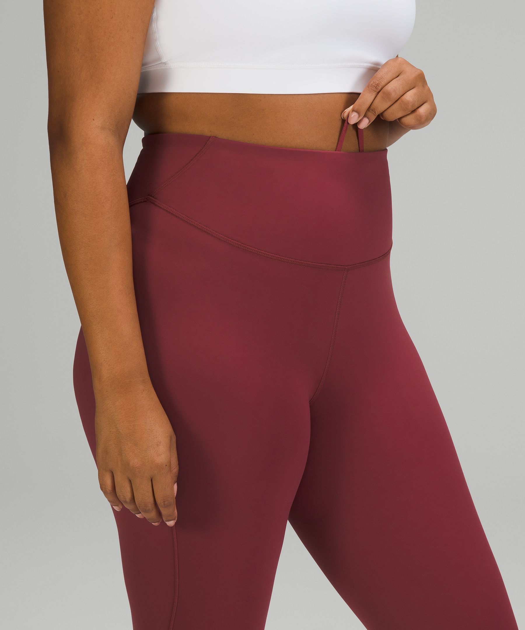Lululemon Leggings Dame Burgunder | 23194-YKEB