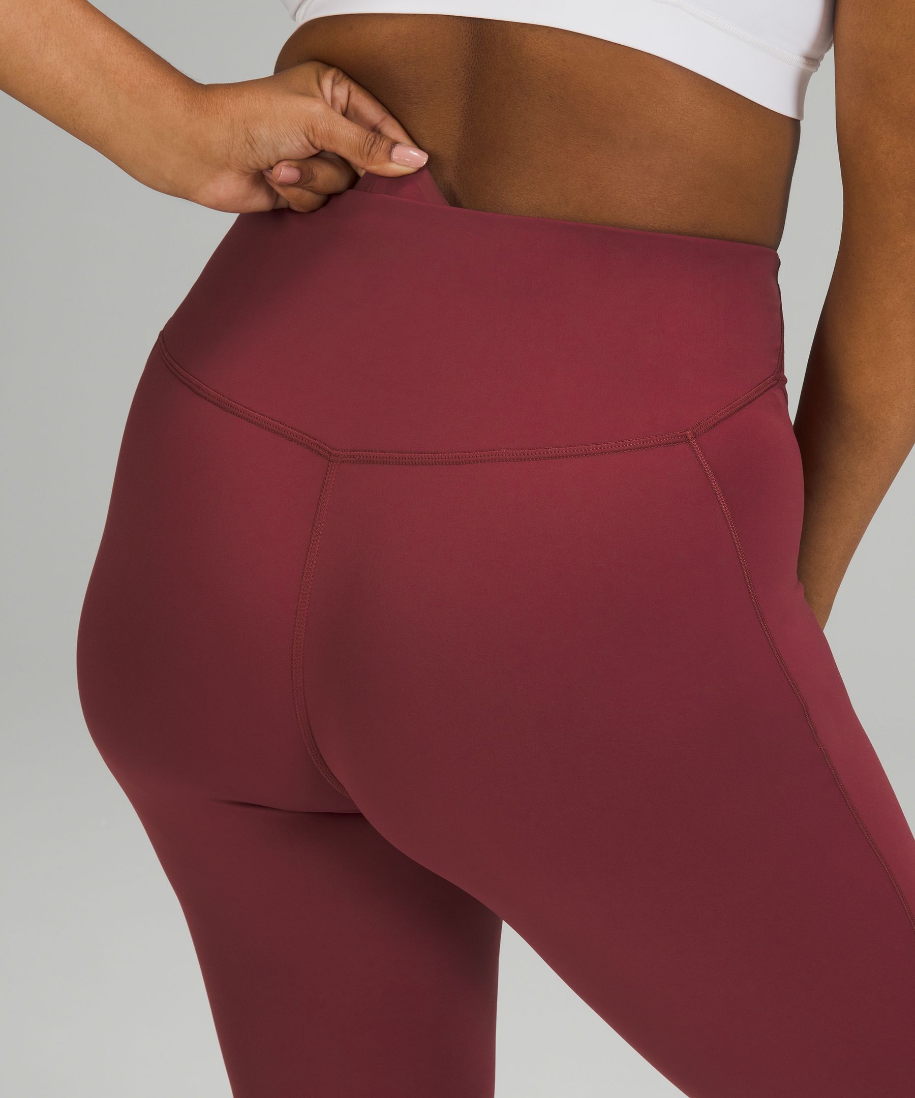 Lululemon Leggings Dame Burgunder | 23194-YKEB