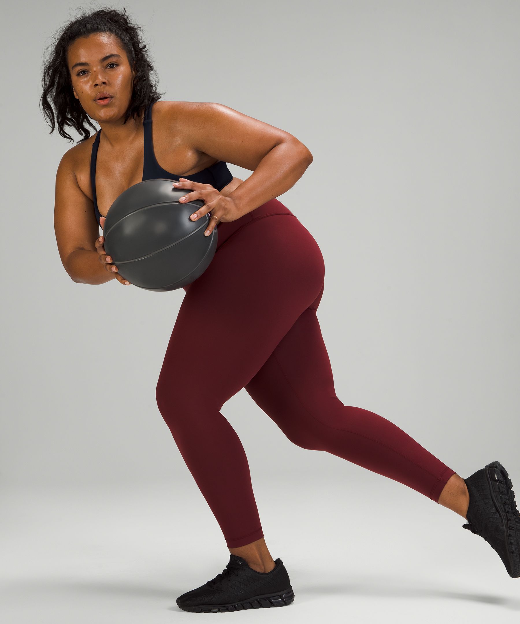 Lululemon Leggings Dame Burgunder | 23874-EMIJ