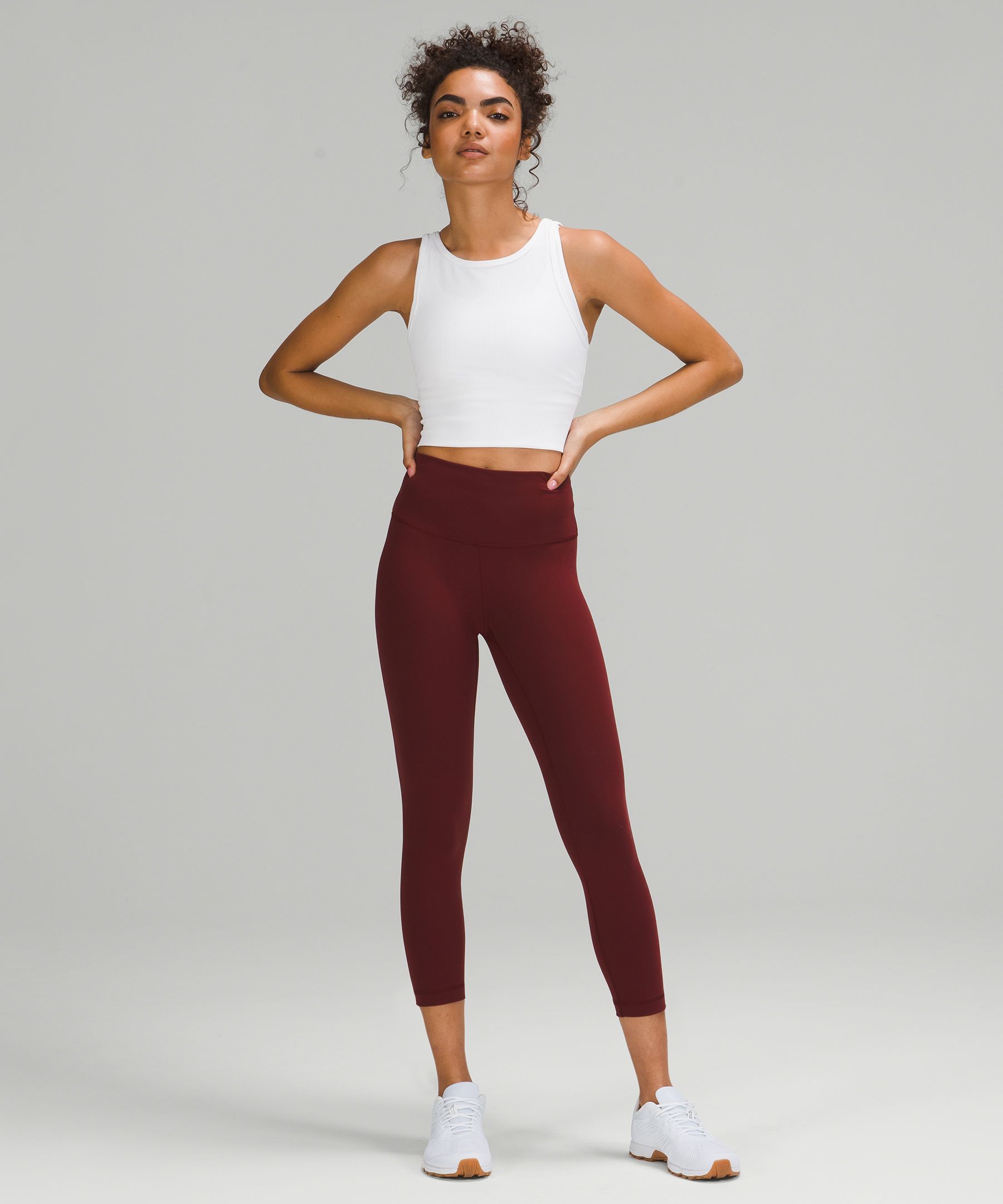Lululemon Leggings Dame Burgunder | 34920-TWIR