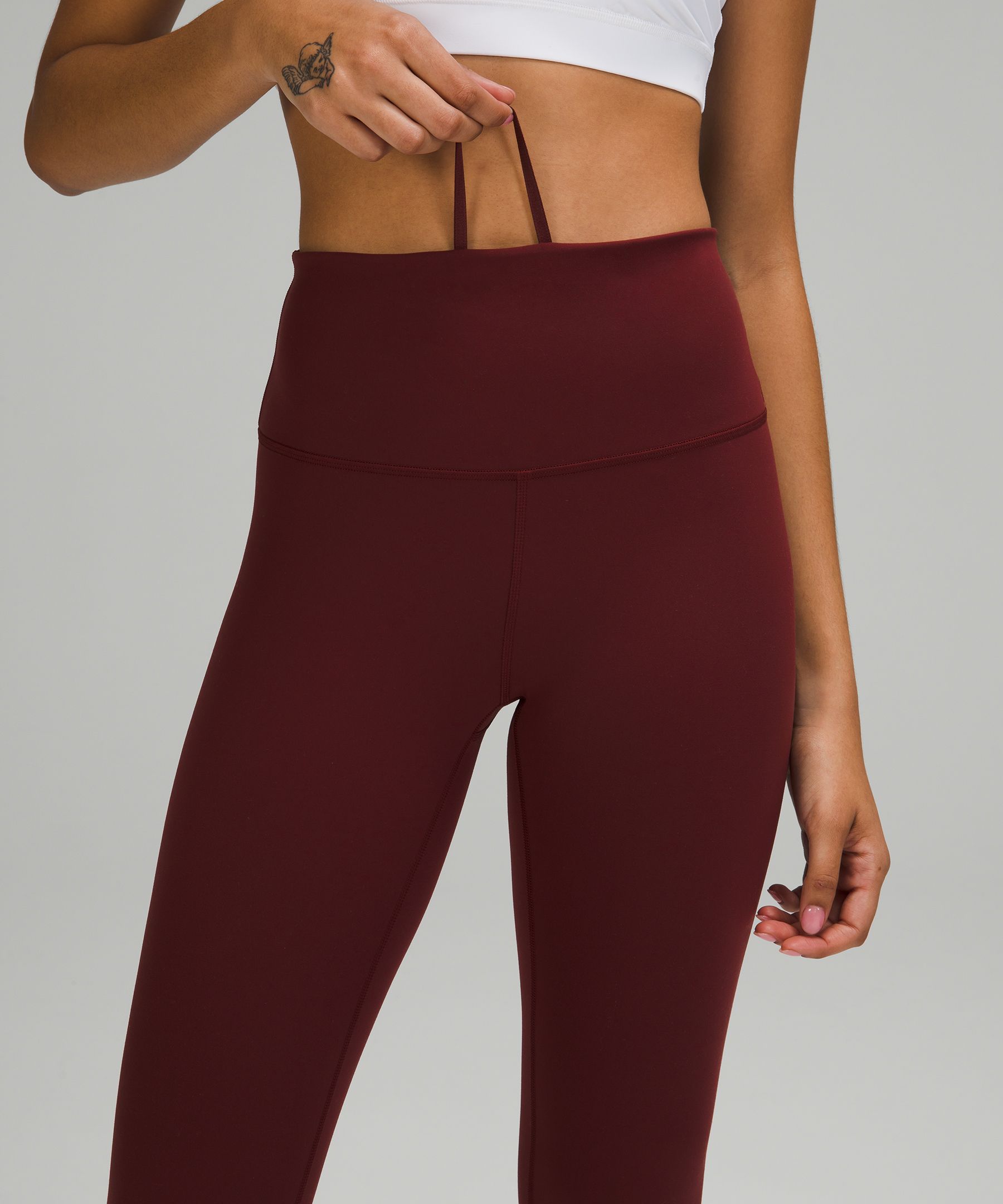 Lululemon Leggings Dame Burgunder | 34920-TWIR