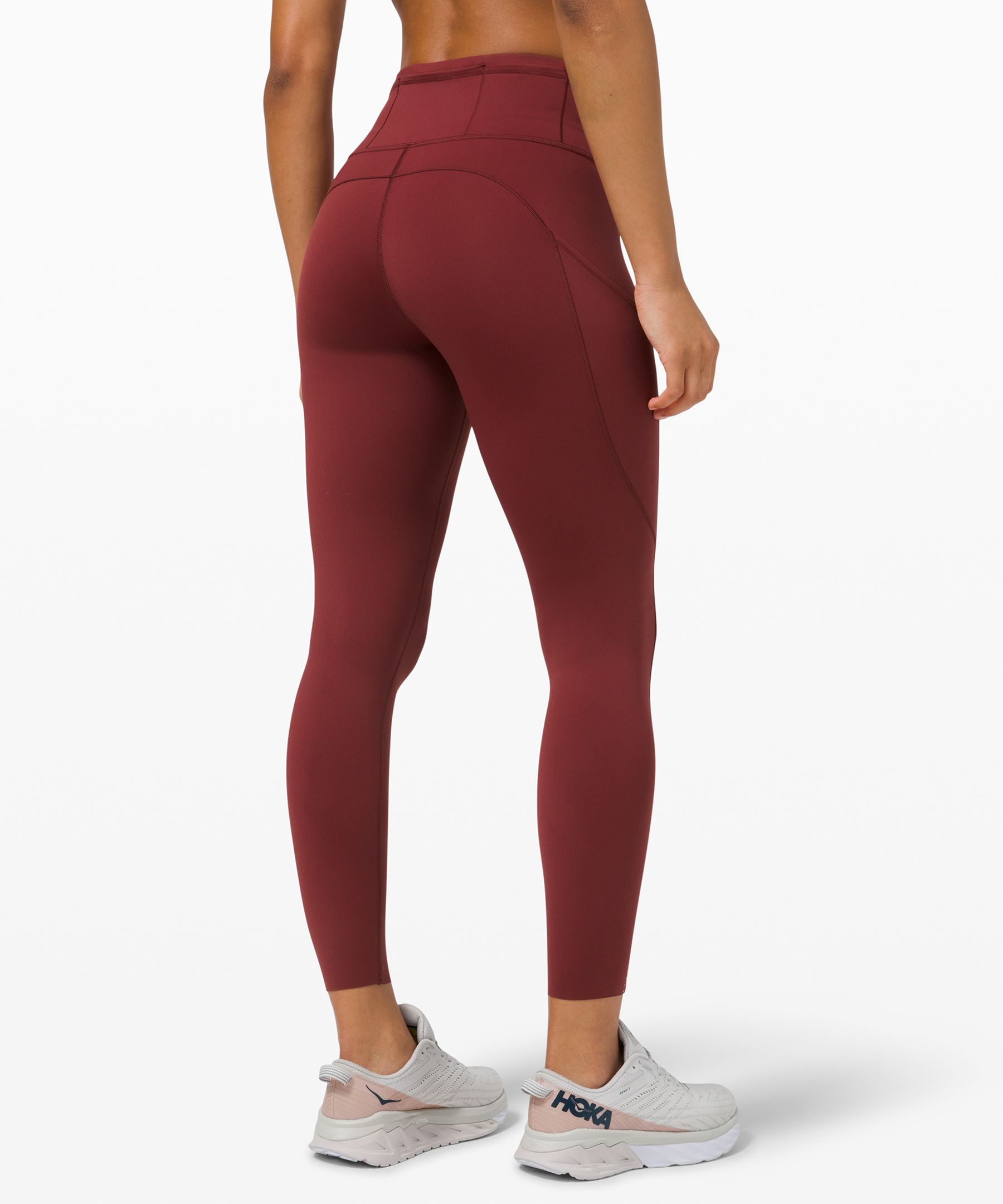 Lululemon Leggings Dame Burgunder | 34978-YLTA