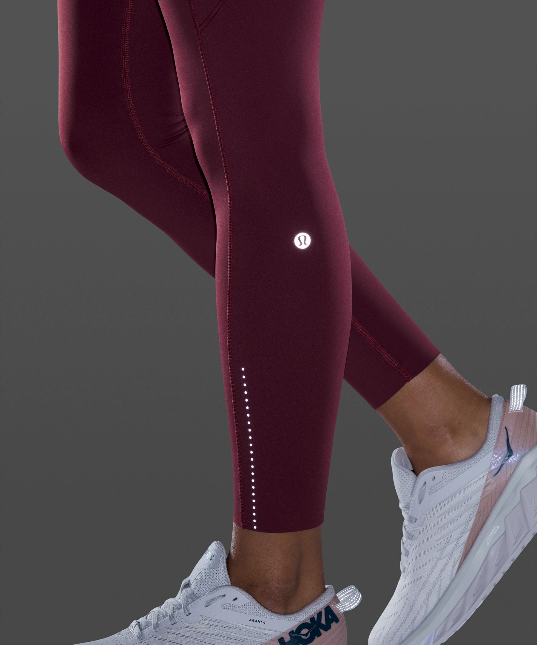 Lululemon Leggings Dame Burgunder | 34978-YLTA