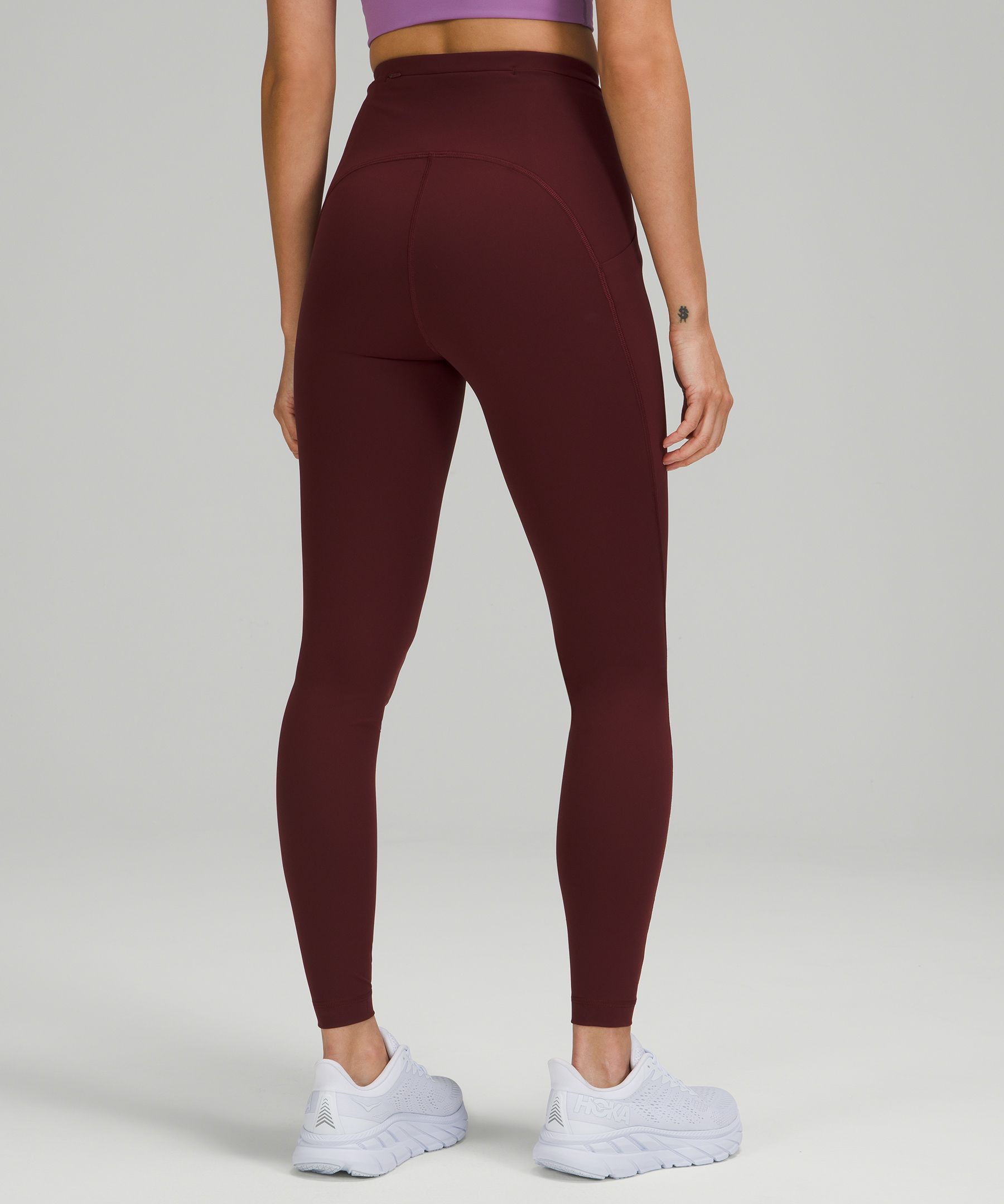 Lululemon Leggings Dame Burgunder | 35940-EJAX