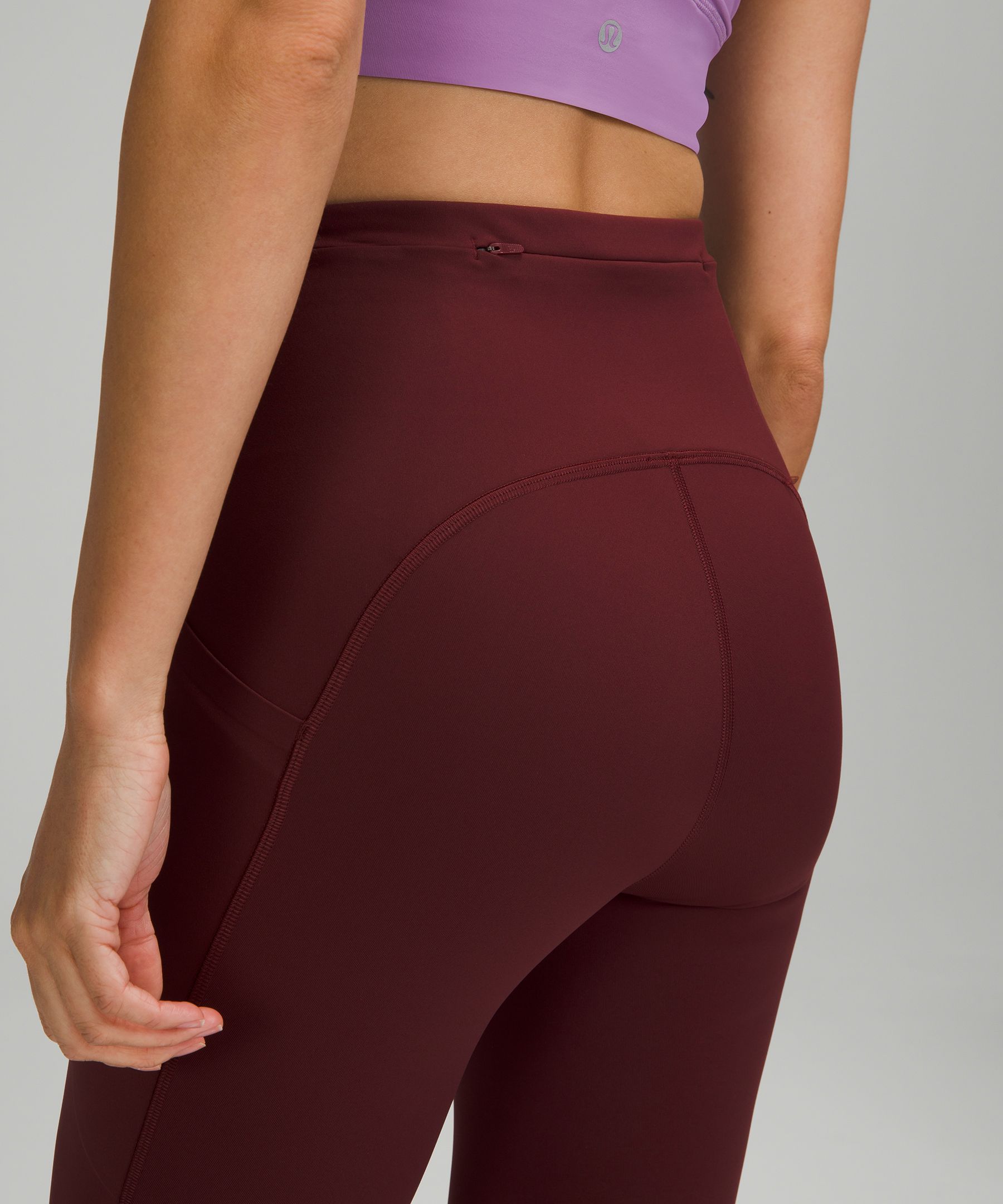 Lululemon Leggings Dame Burgunder | 35940-EJAX