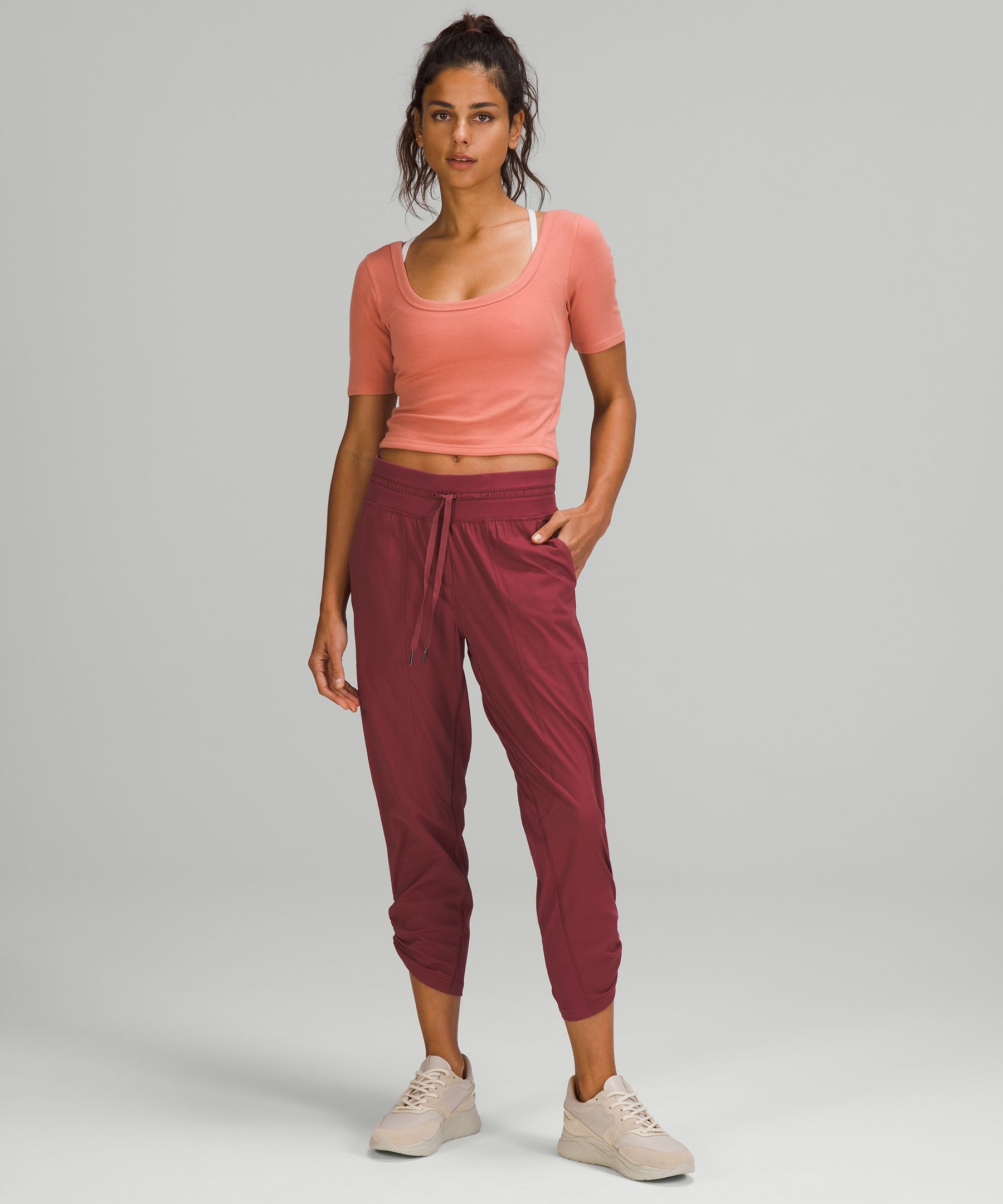 Lululemon Leggings Dame Burgunder | 49570-AMZG