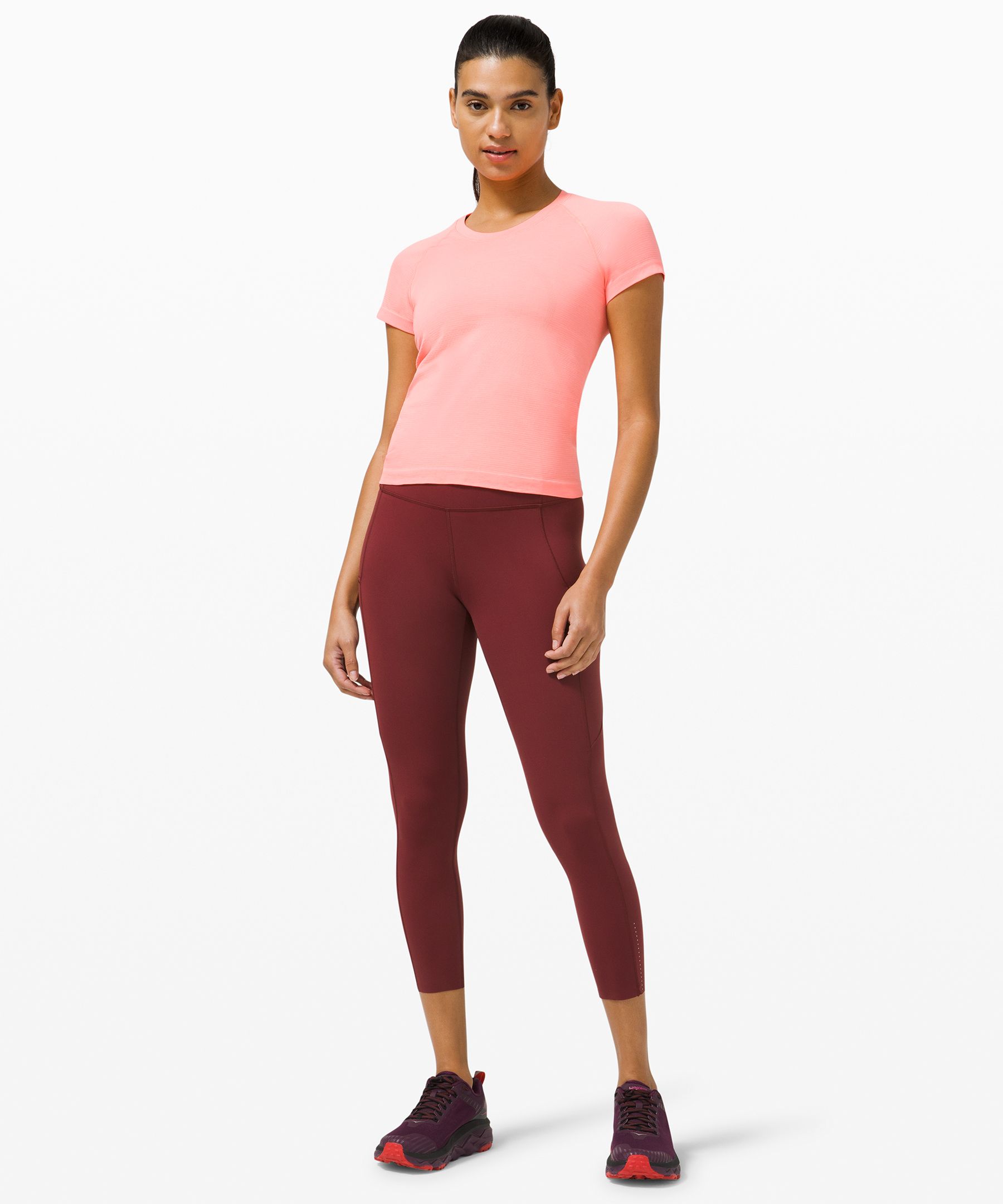 Lululemon Leggings Dame Burgunder | 56930-NMGR