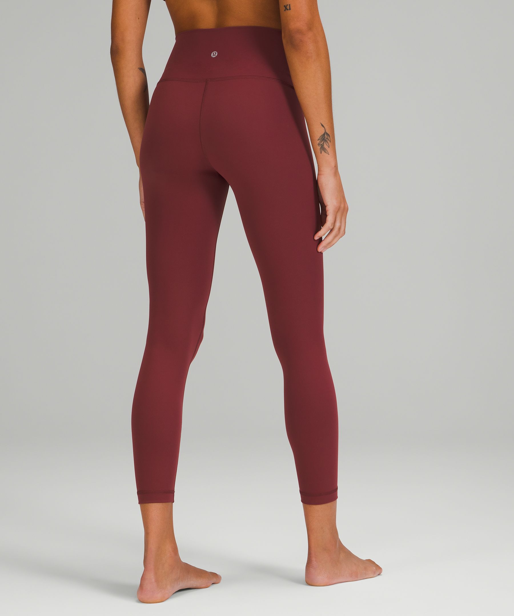 Lululemon Leggings Dame Burgunder | 60498-KOBM