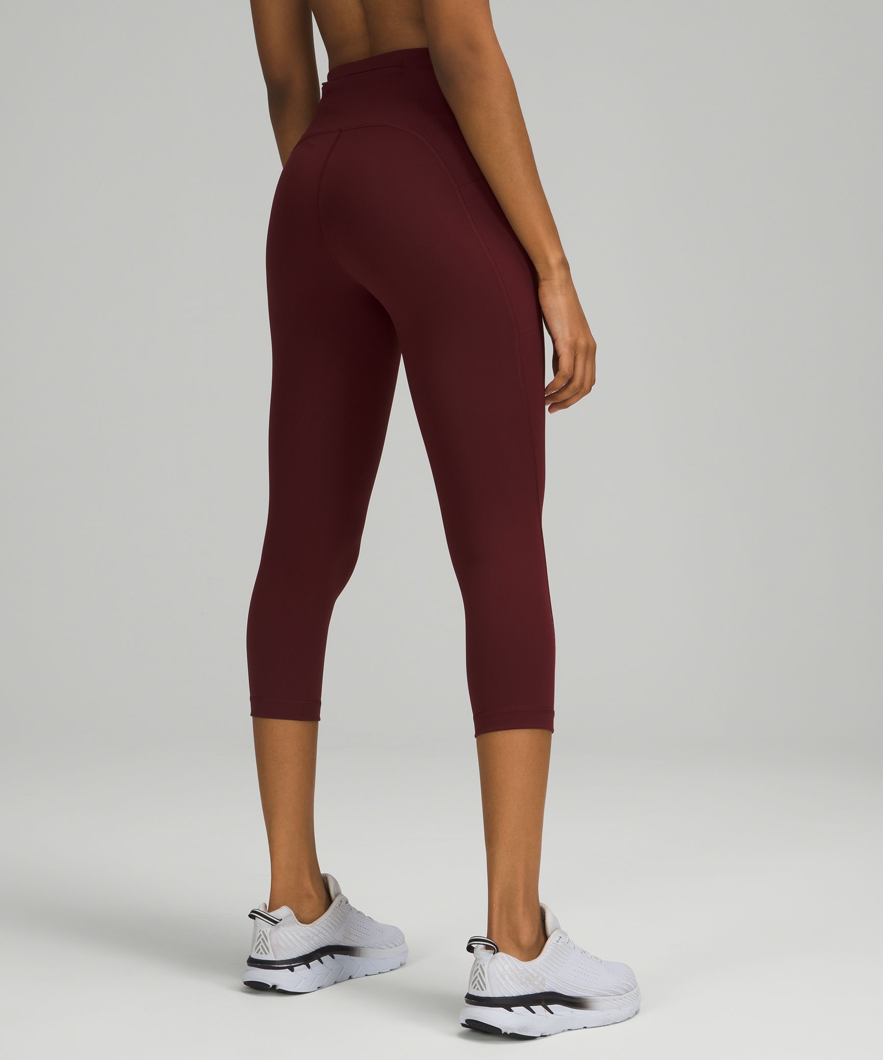 Lululemon Leggings Dame Burgunder | 68013-PWFK