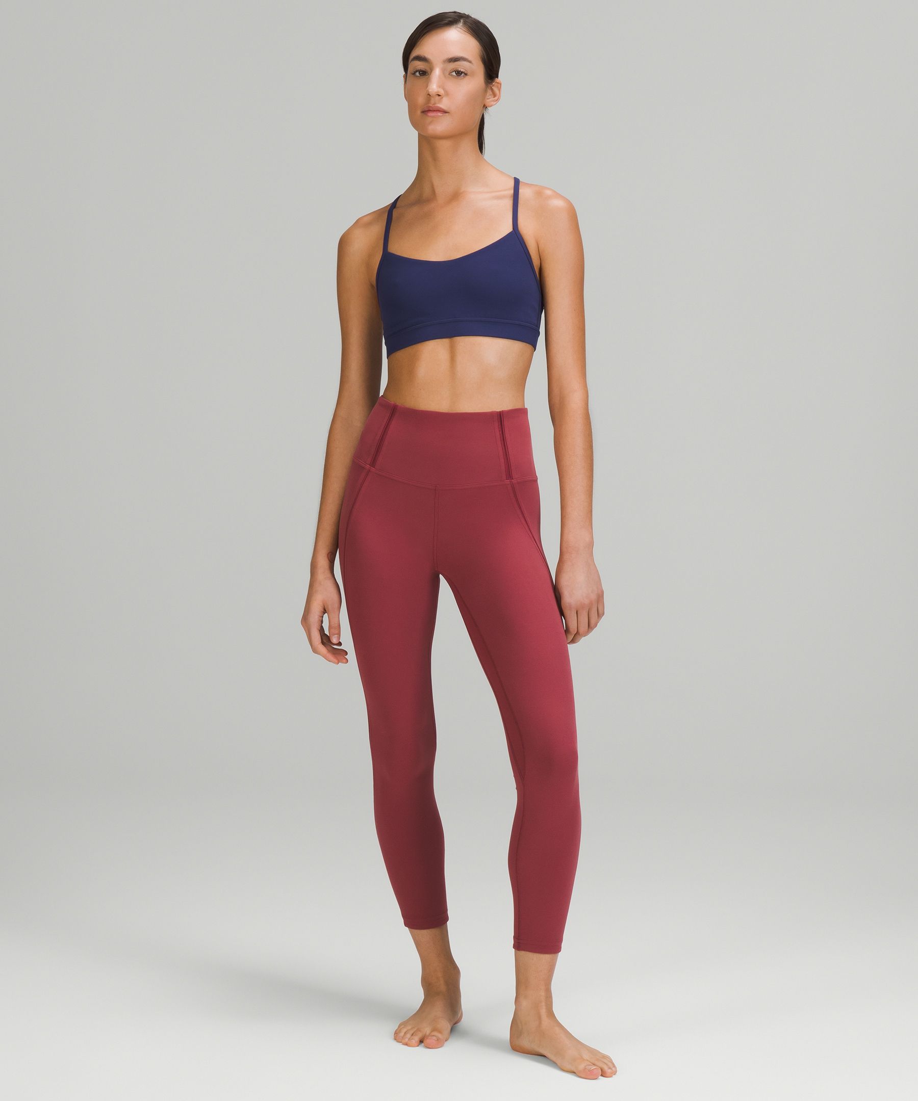 Lululemon Leggings Dame Burgunder | 79643-VJSW