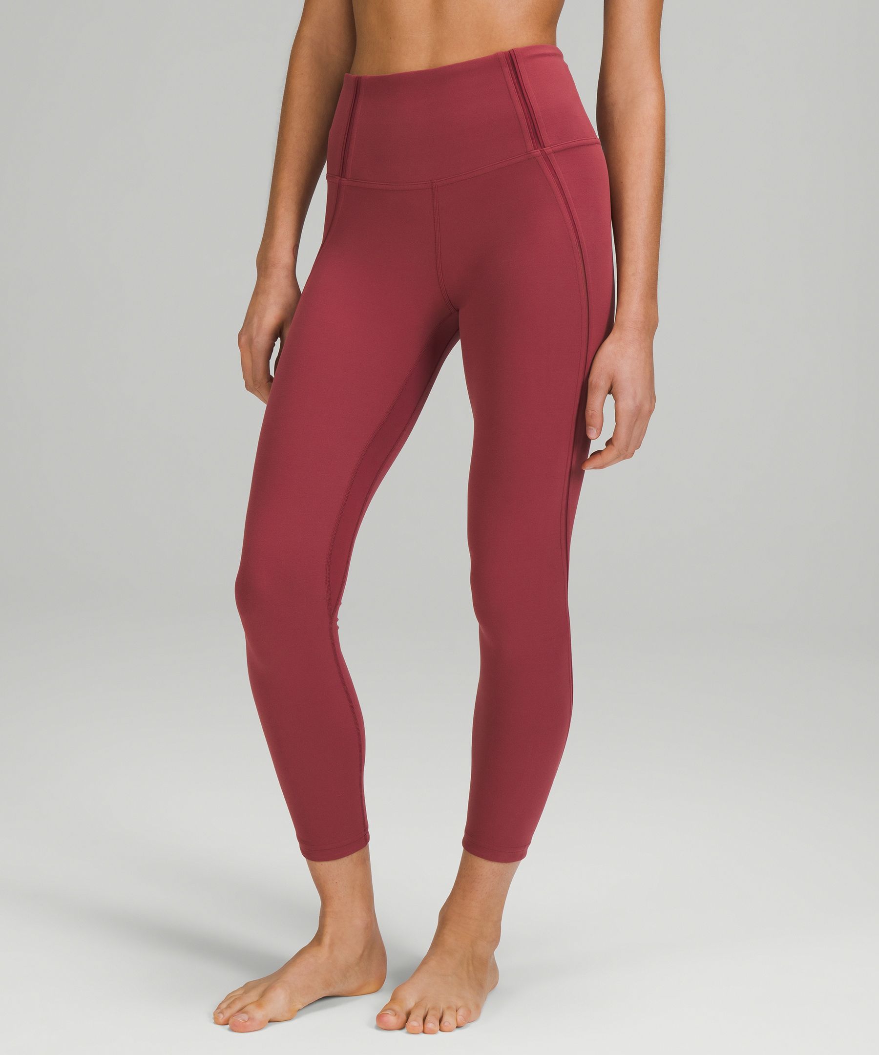 Lululemon Leggings Dame Burgunder | 79643-VJSW