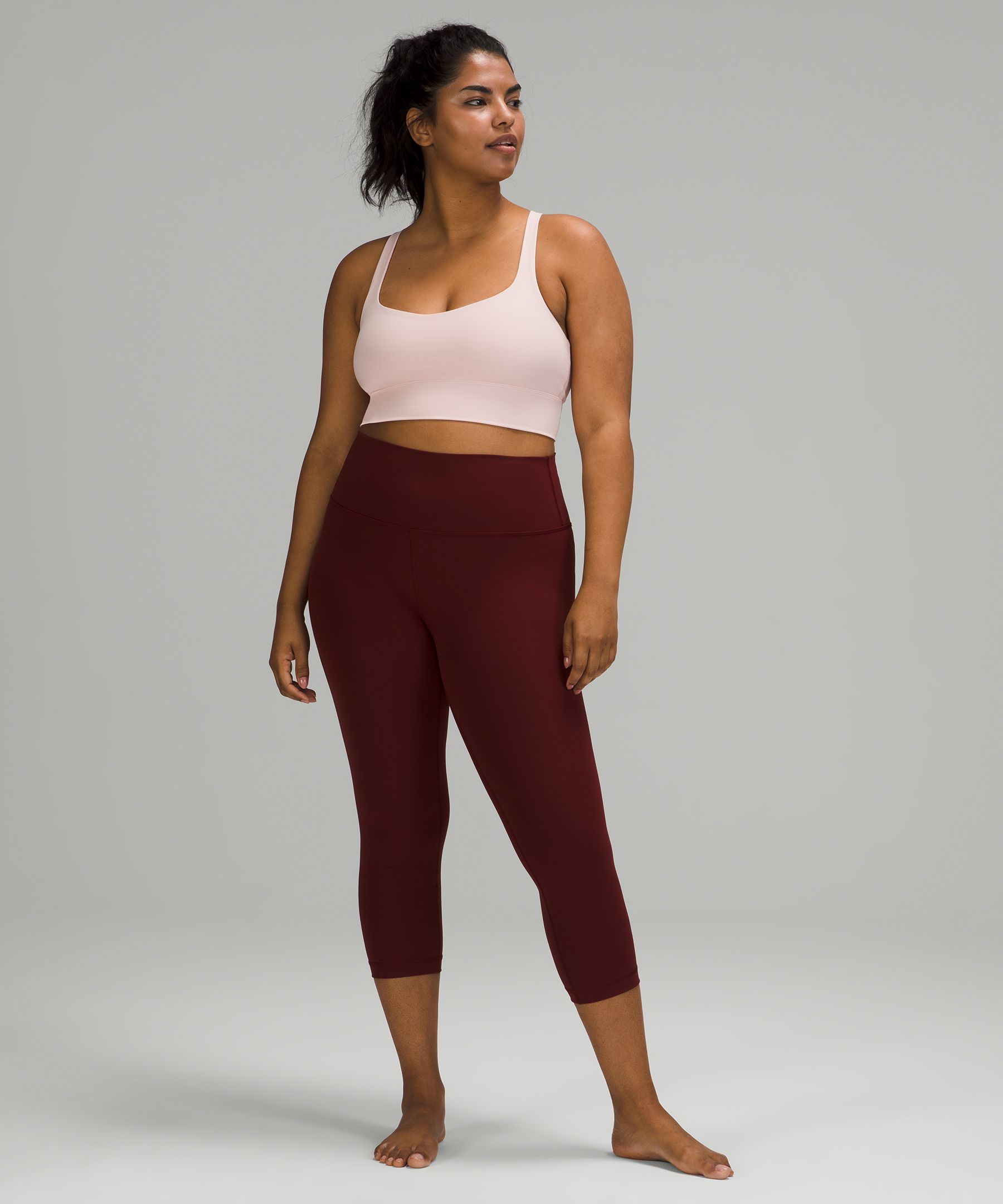 Lululemon Leggings Dame Burgunder | 92386-RBQZ
