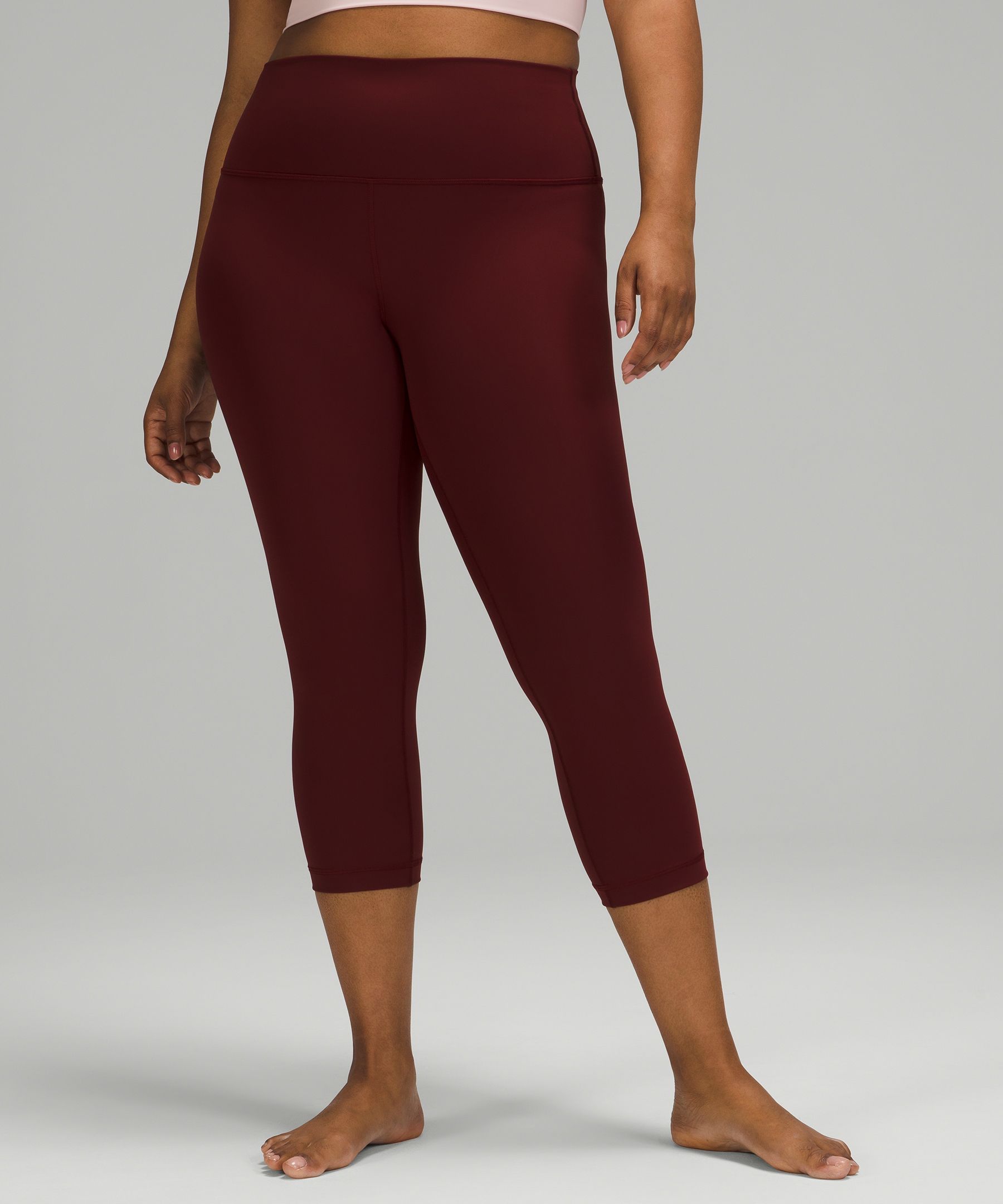 Lululemon Leggings Dame Burgunder | 92386-RBQZ