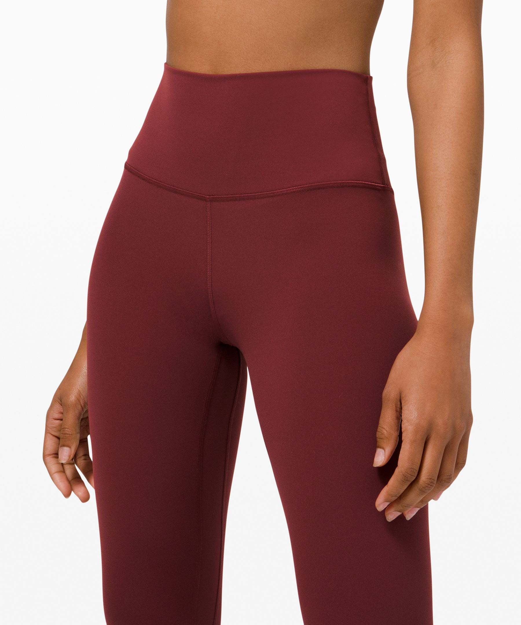 Lululemon Leggings Dame Burgunder | 94830-WTAO