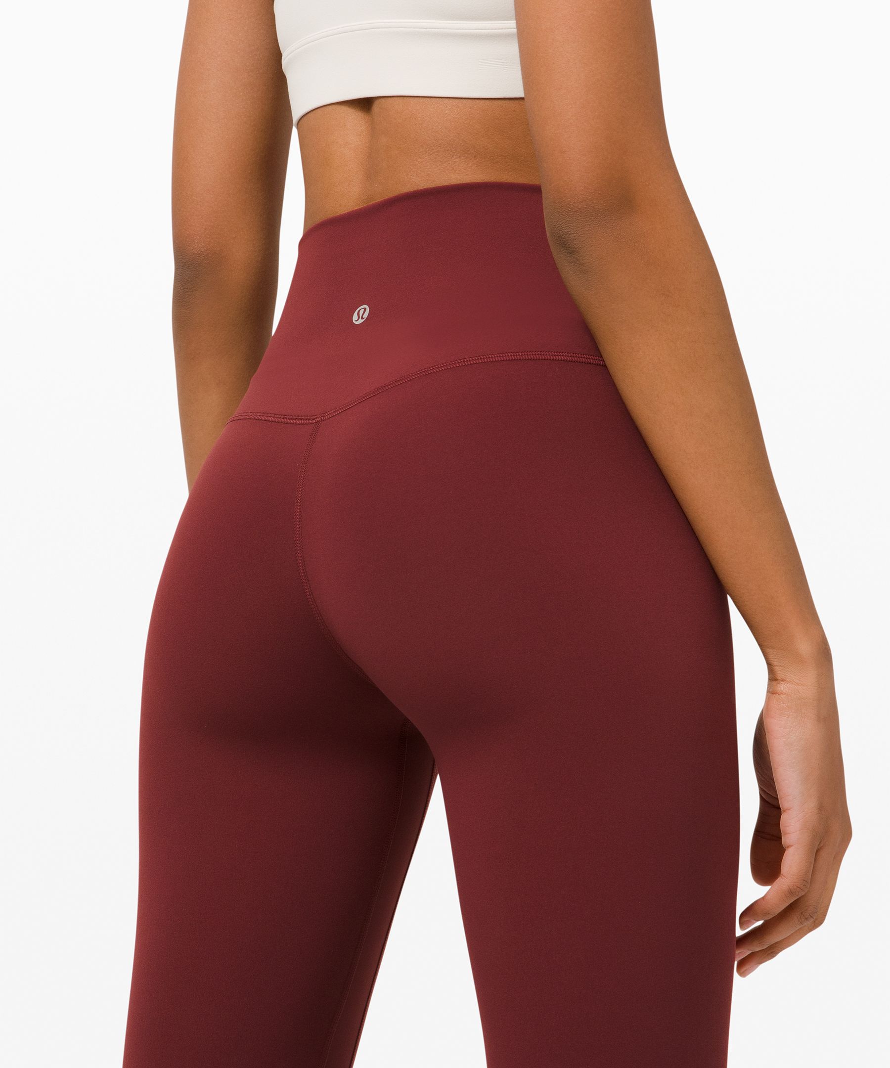Lululemon Leggings Dame Burgunder | 94830-WTAO